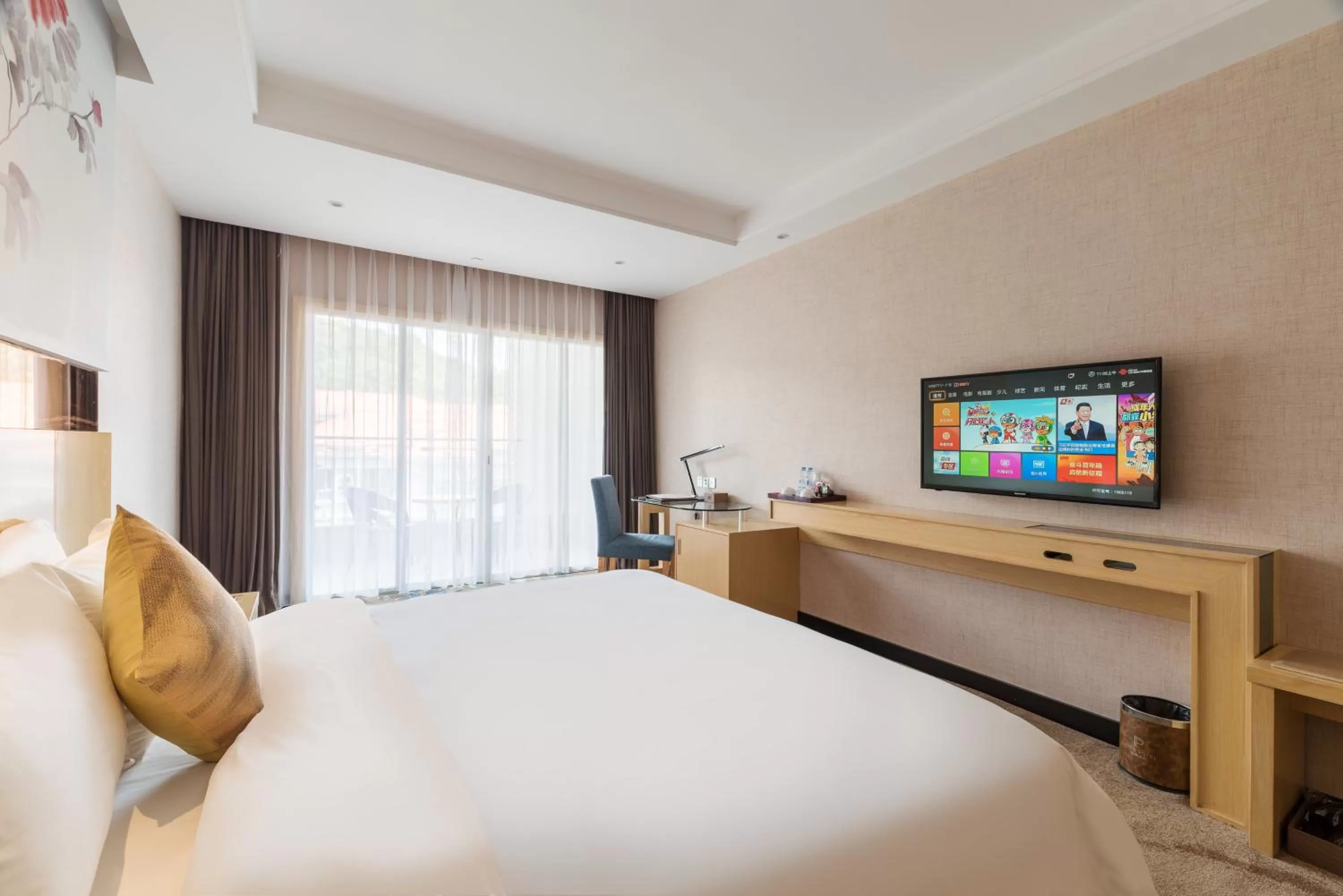 Bed in Paco Hotel Suyuan Metro Guangzhou