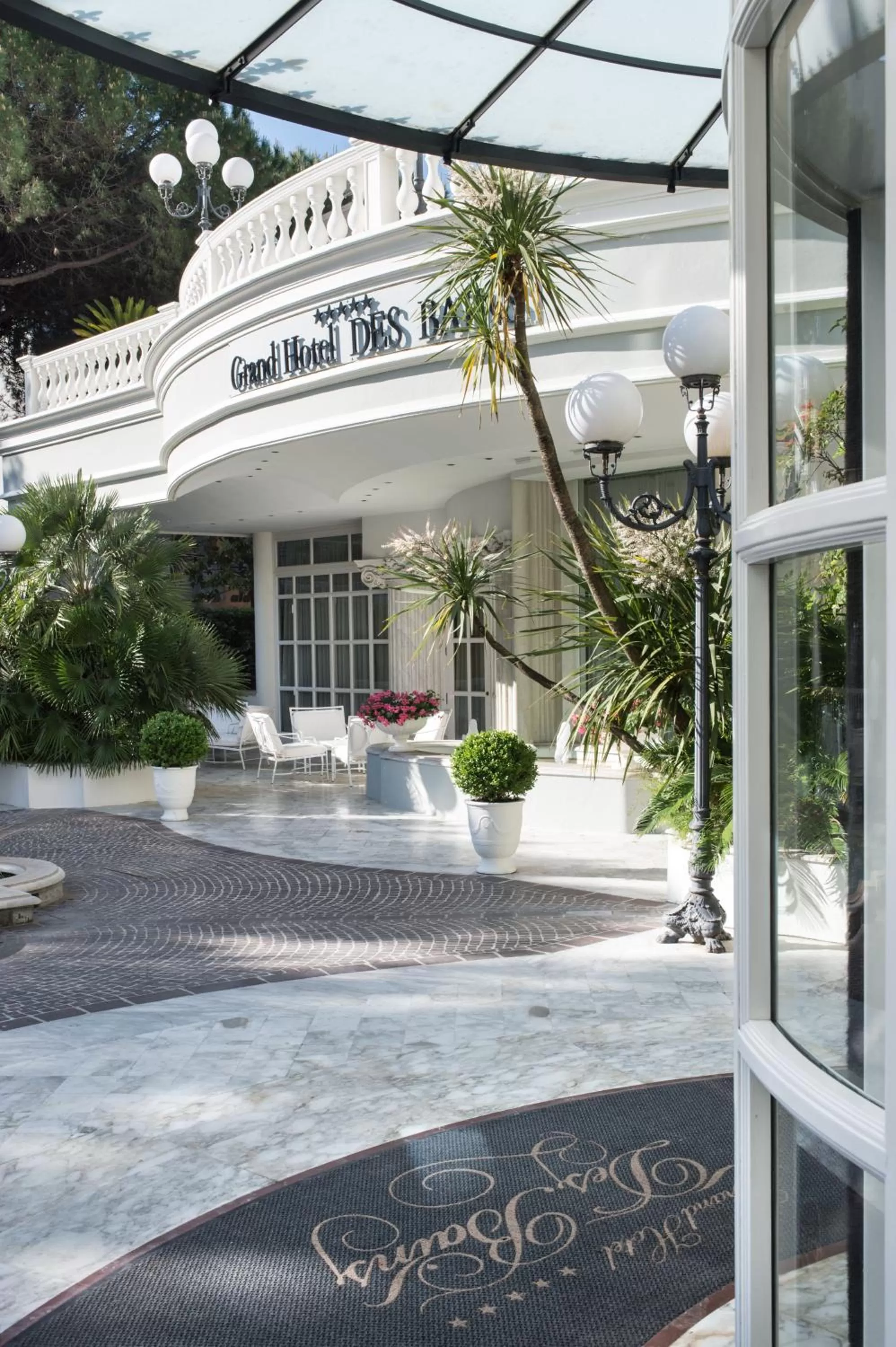 Facade/entrance in Grand Hotel Des Bains