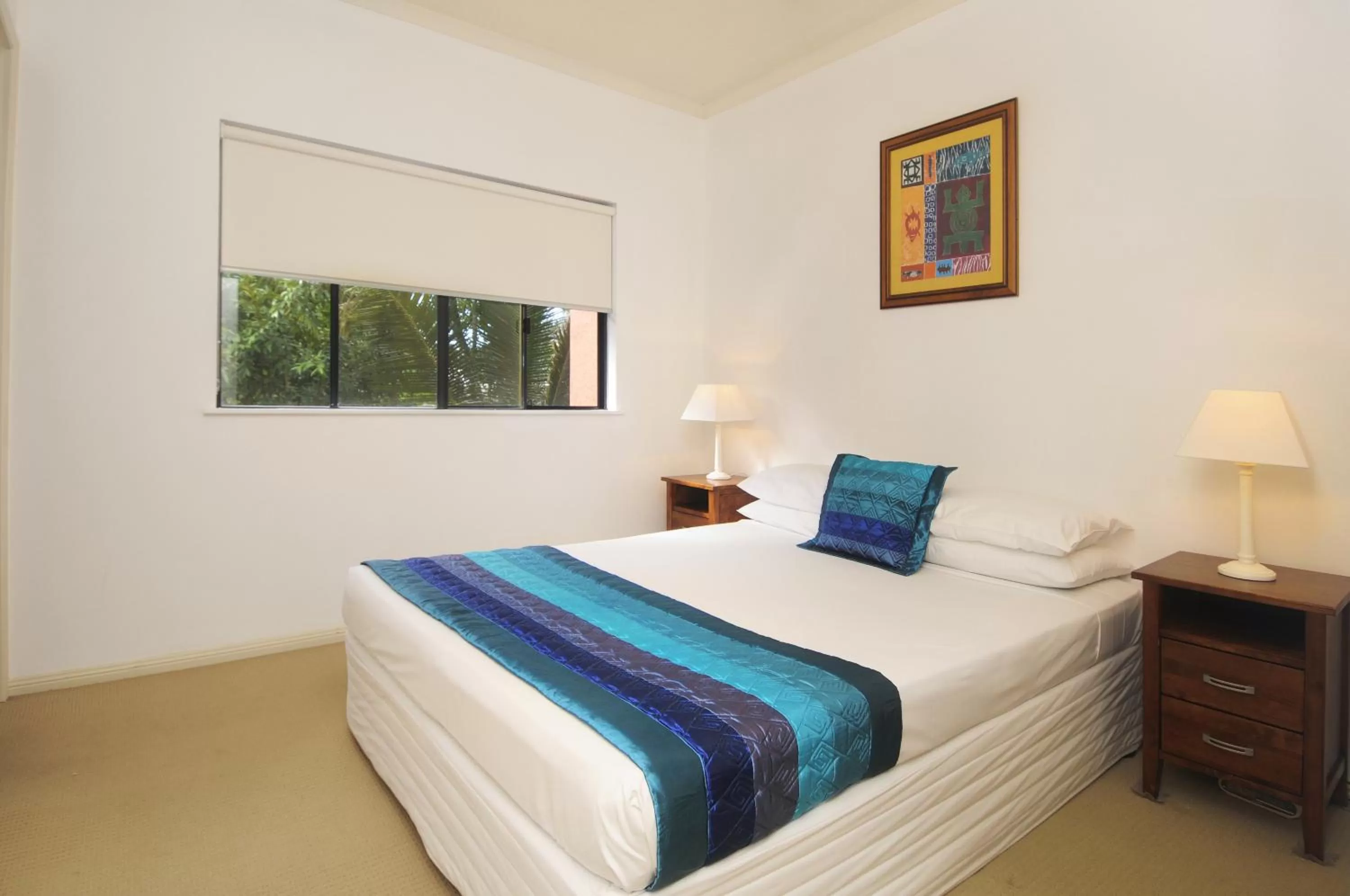 Bed in Nautilus Holiday Apartments