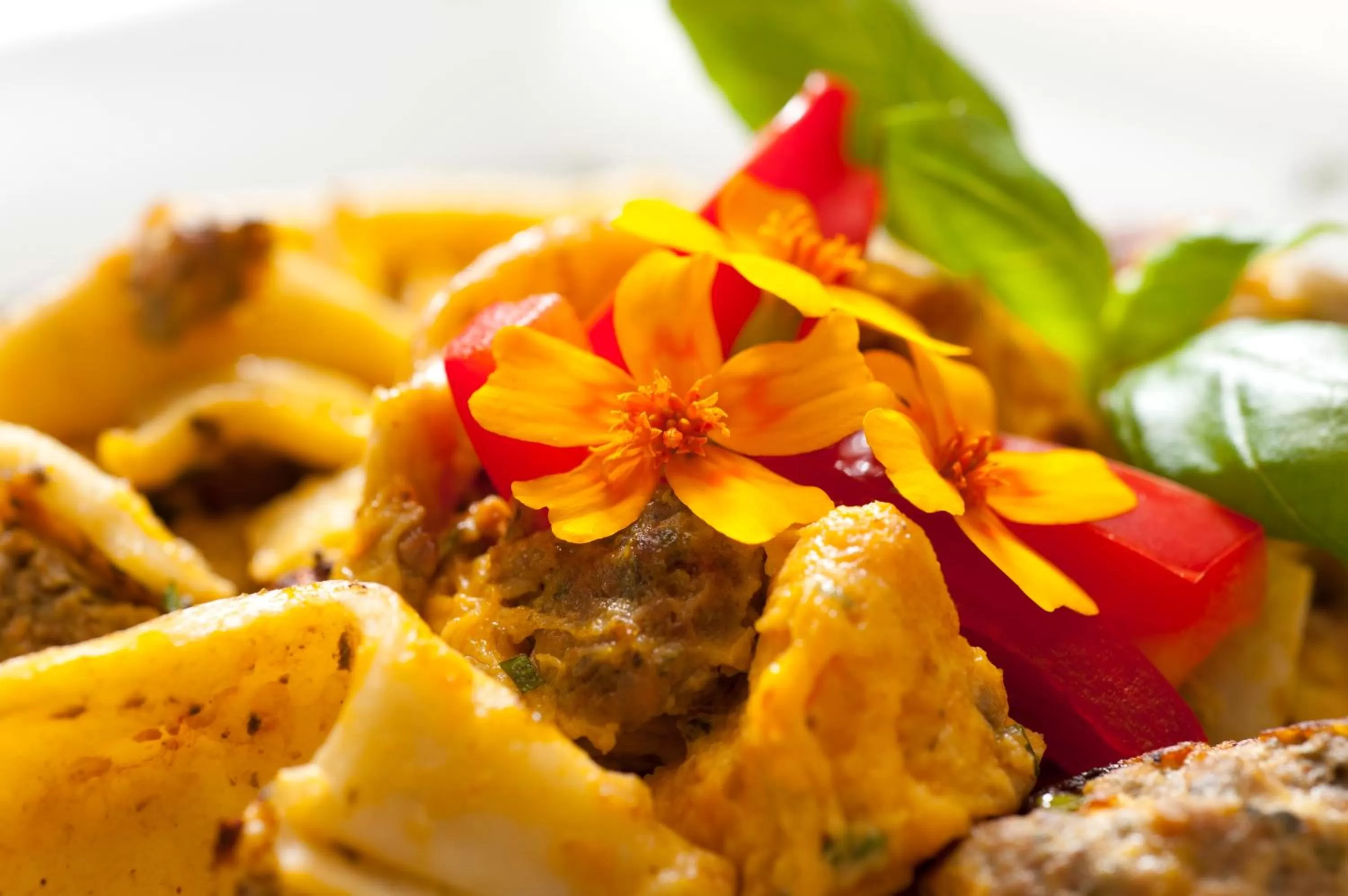 Food close-up in Akzent Hotel Restaurant Hirsch