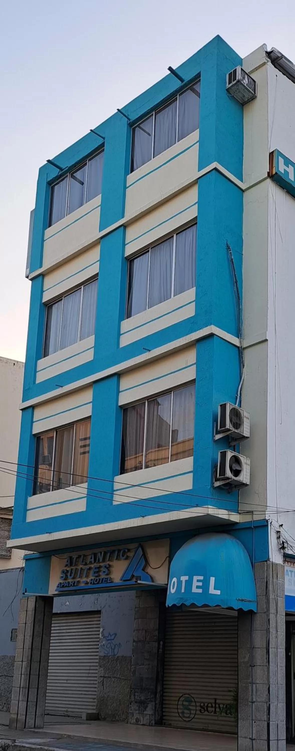 Property building in Atlantic Suites Hotel