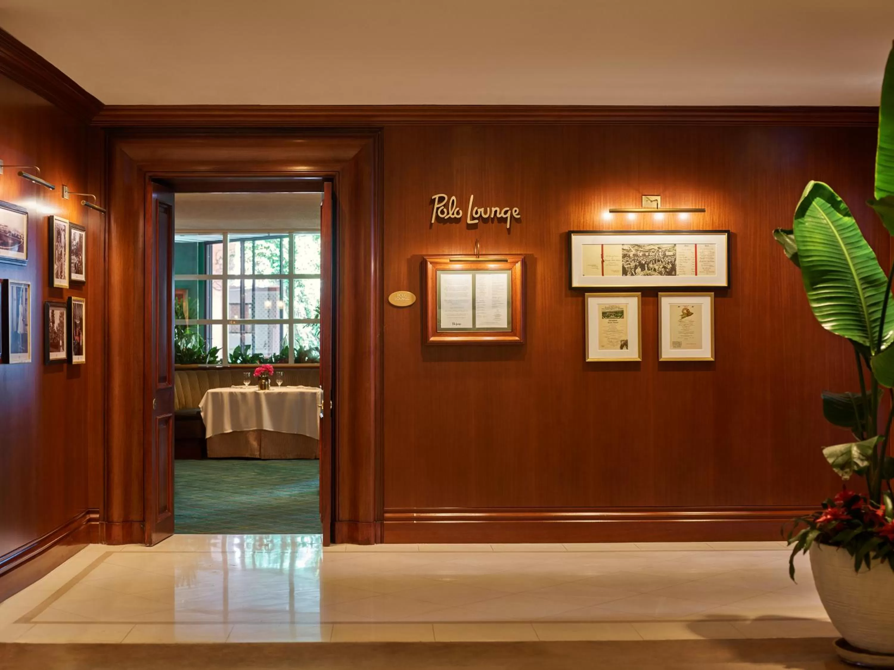 Restaurant/places to eat in The Beverly Hills Hotel - Dorchester Collection