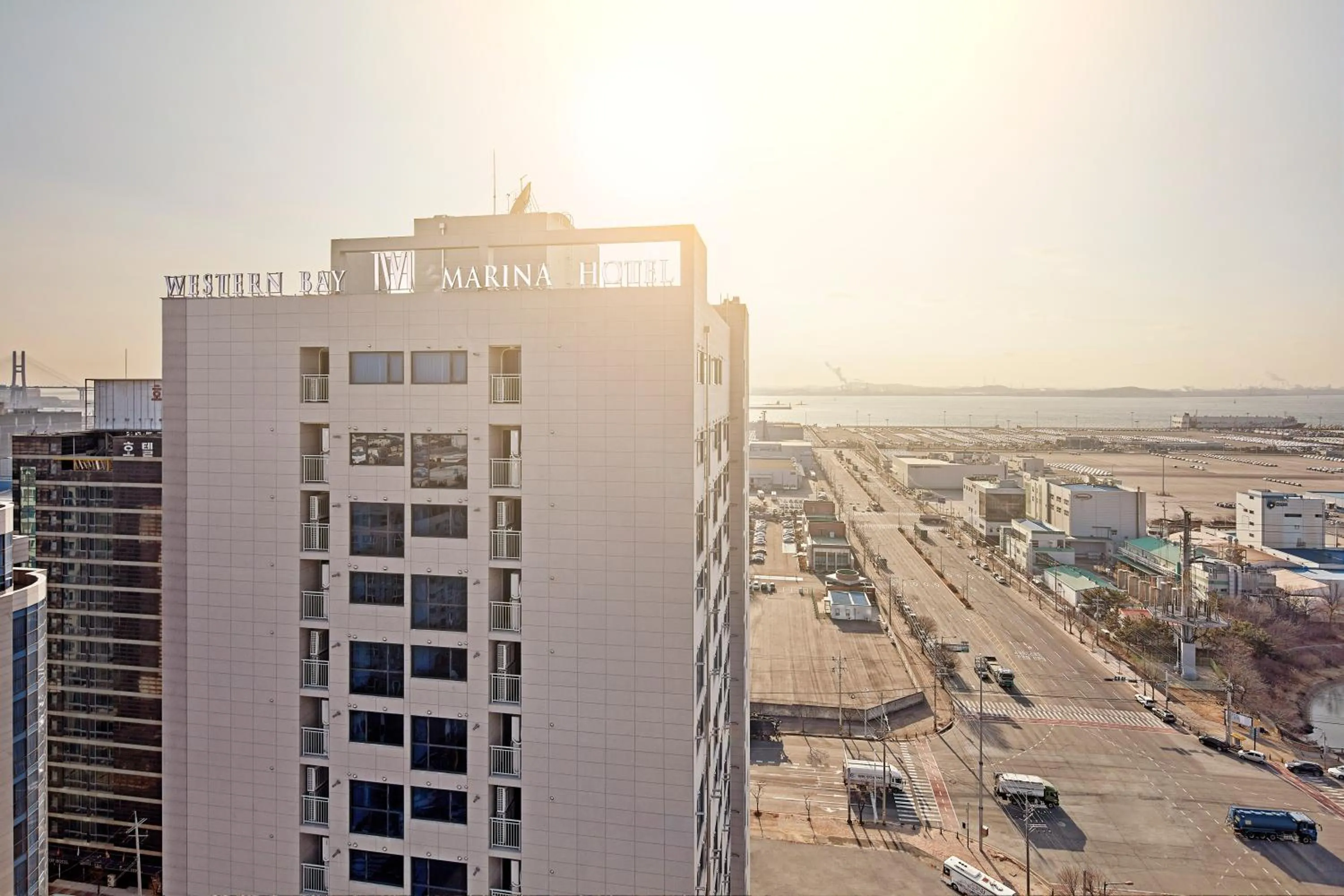 Bird's eye view in Western Bay Marina Hotel