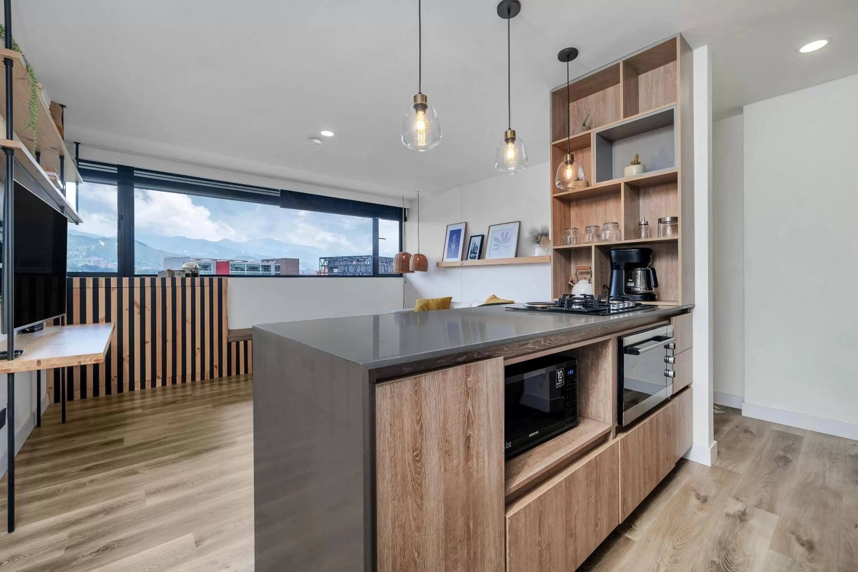 kitchen in Apartamentos Go Living & Suites by HOUSY HOST