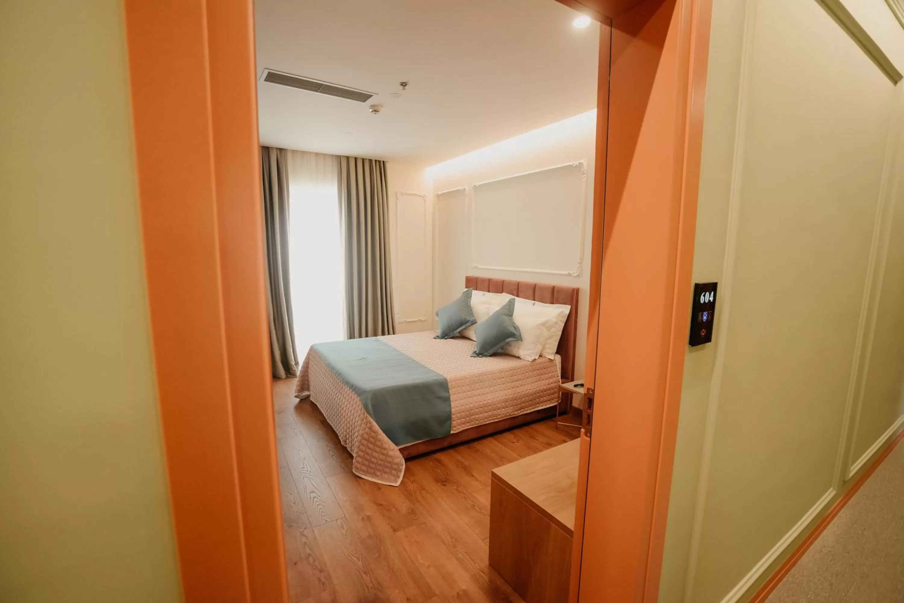 Bed in Martiness Hotel Durres