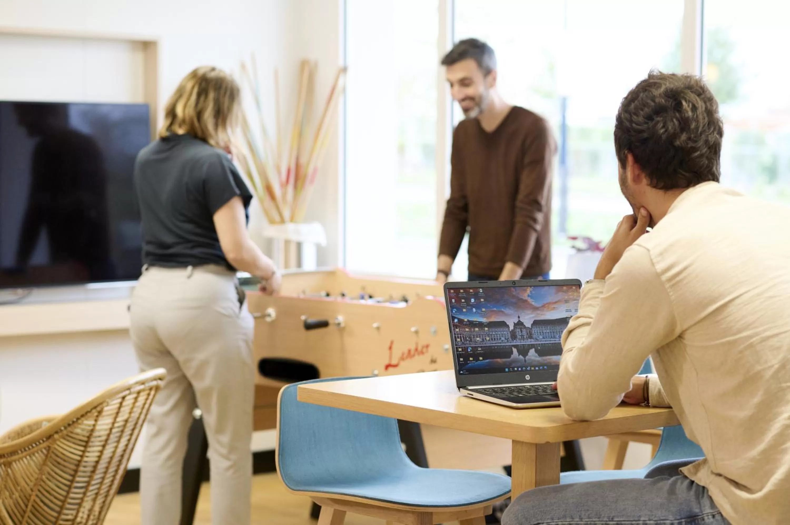 Lobby or reception in ibis Styles Bordeaux Begles Arena