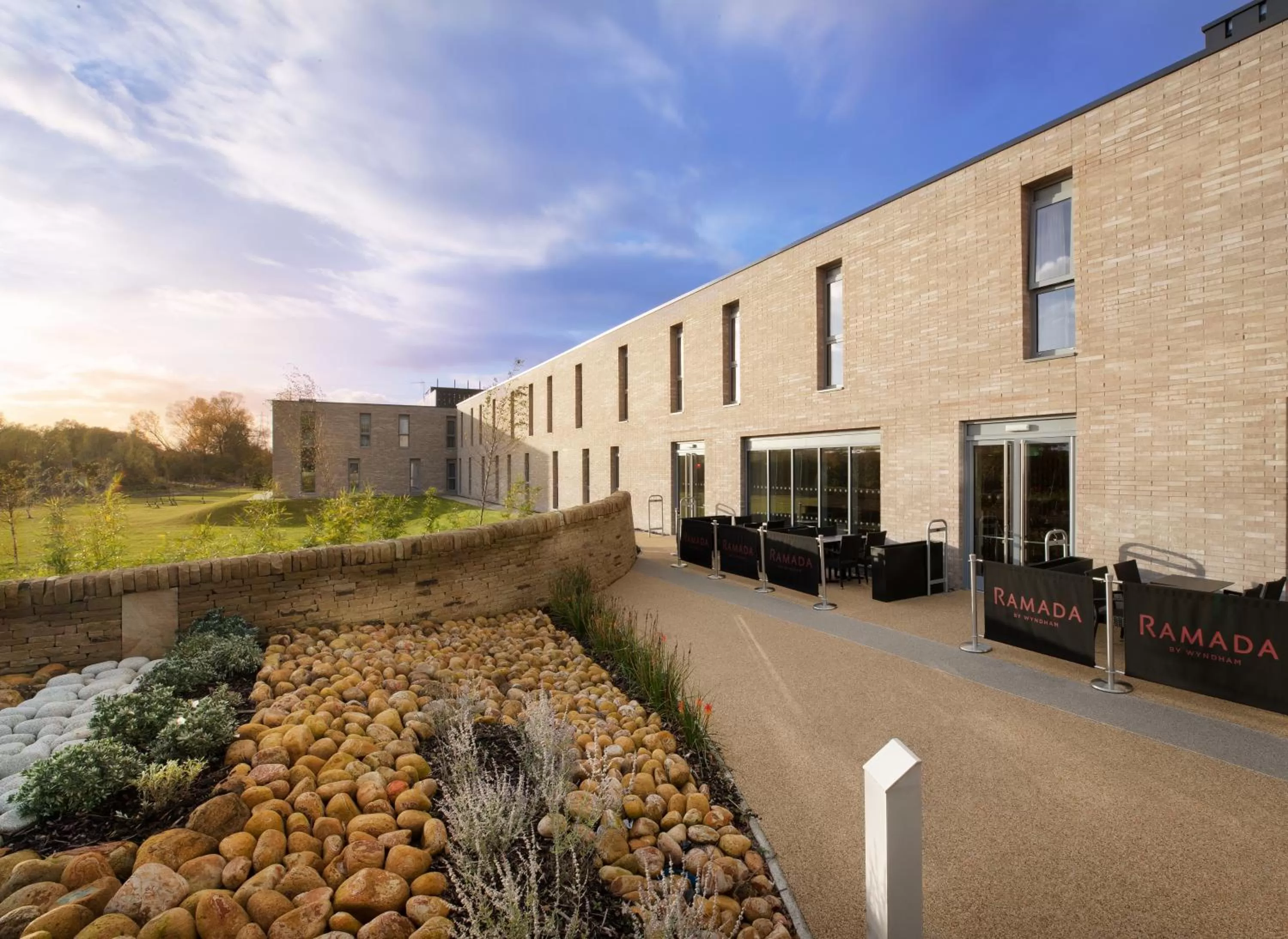 Patio in Ramada by Wyndham Leeds East