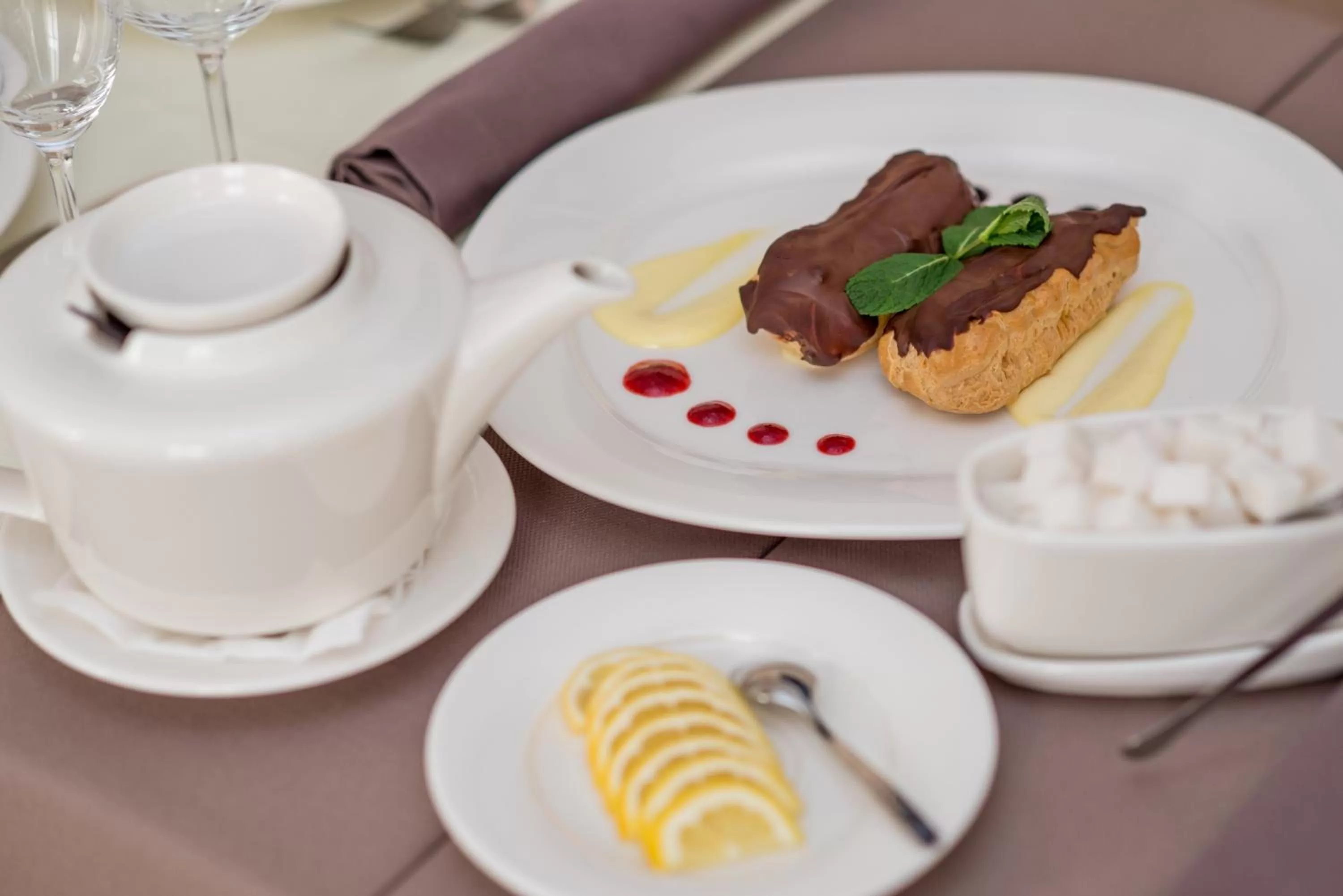 Food close-up in Pletnevskiy Inn