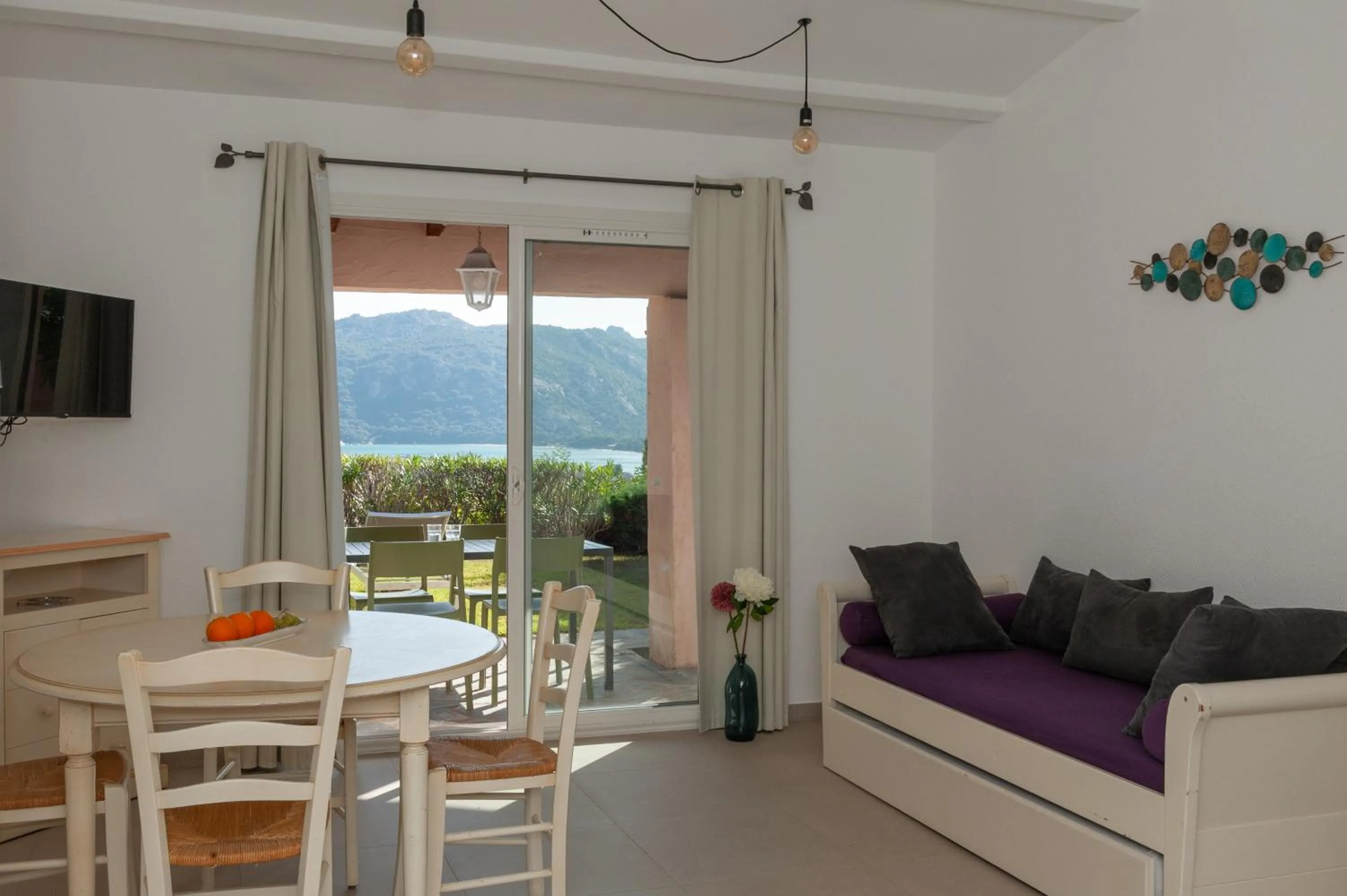 Living room in Résidence Marina Di Santa Giulia