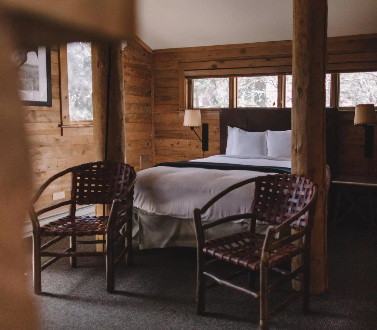 Bed in Sundance Mountain Resort