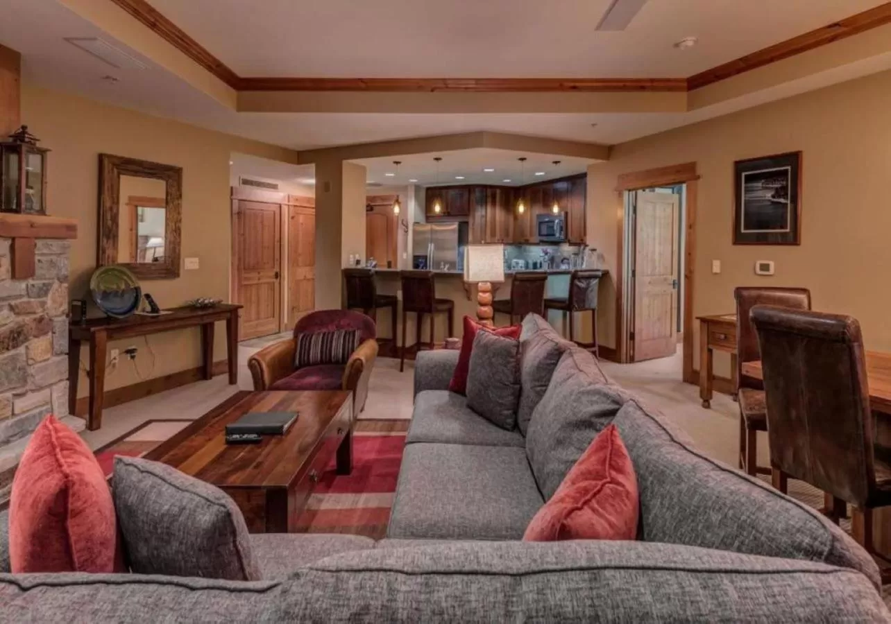 Seating Area in East West Hospitality at Tahoe