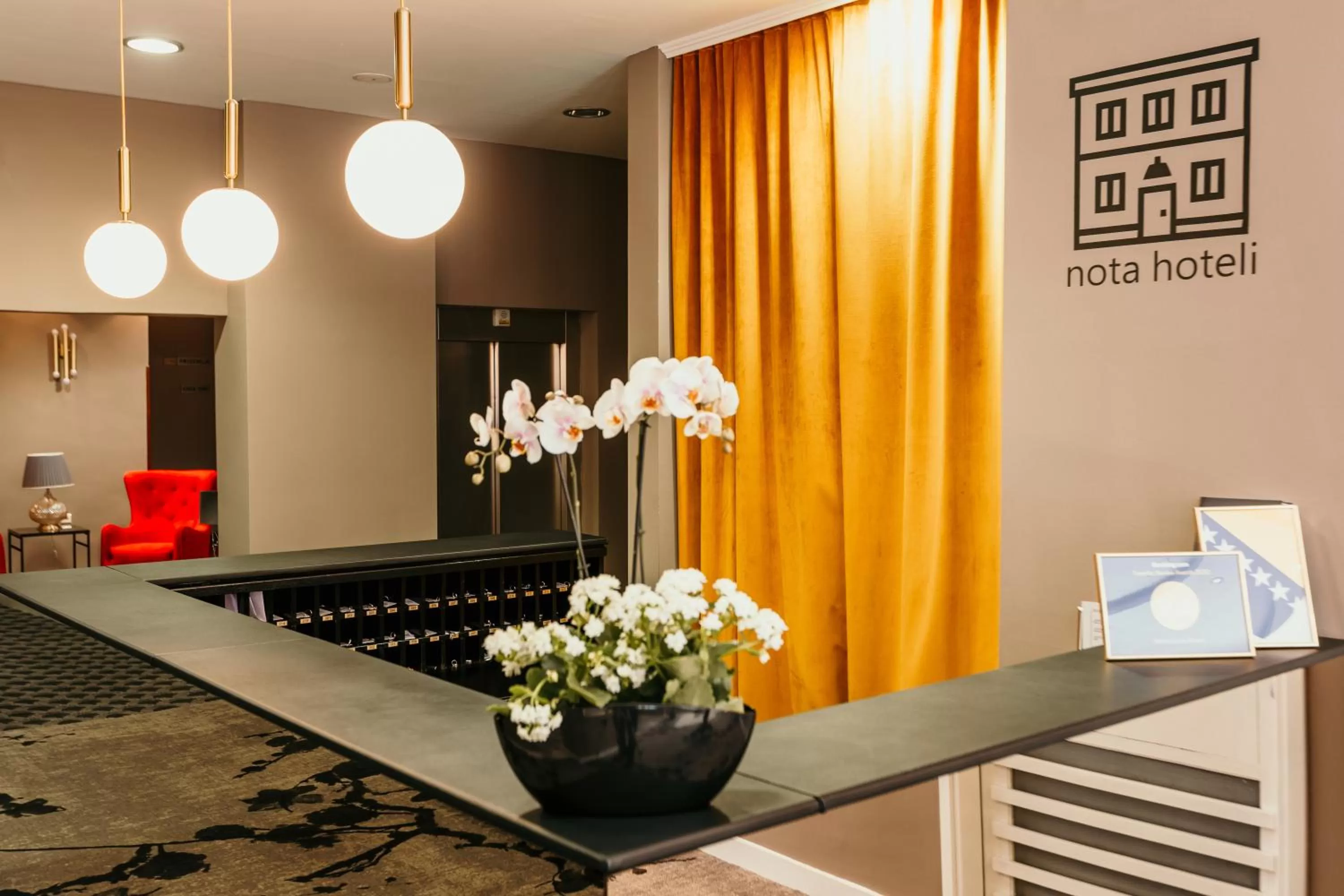 Lobby or reception in Hotel Sahat