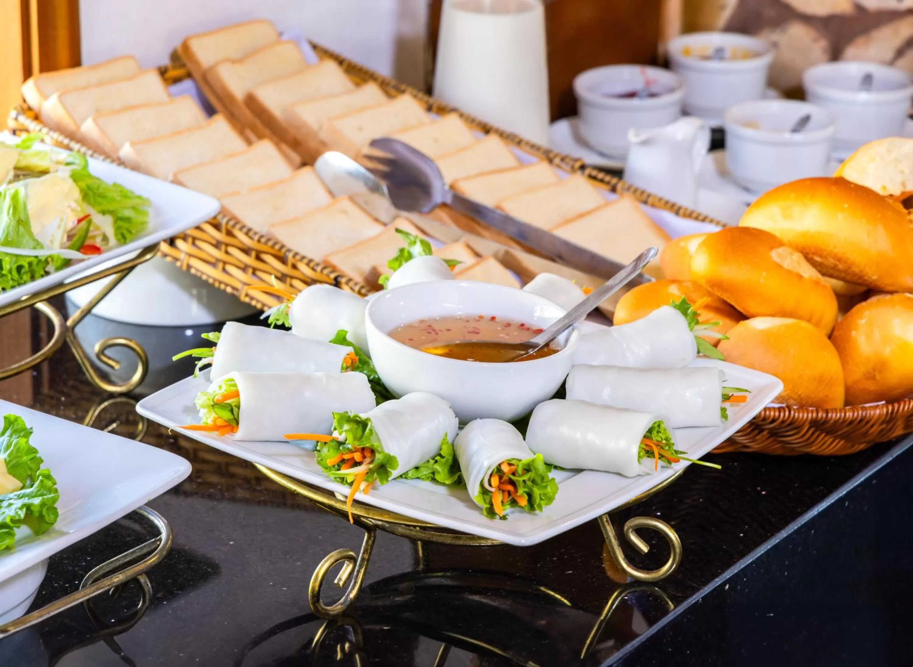 Buffet breakfast in Centre Point Hanoi Hotel