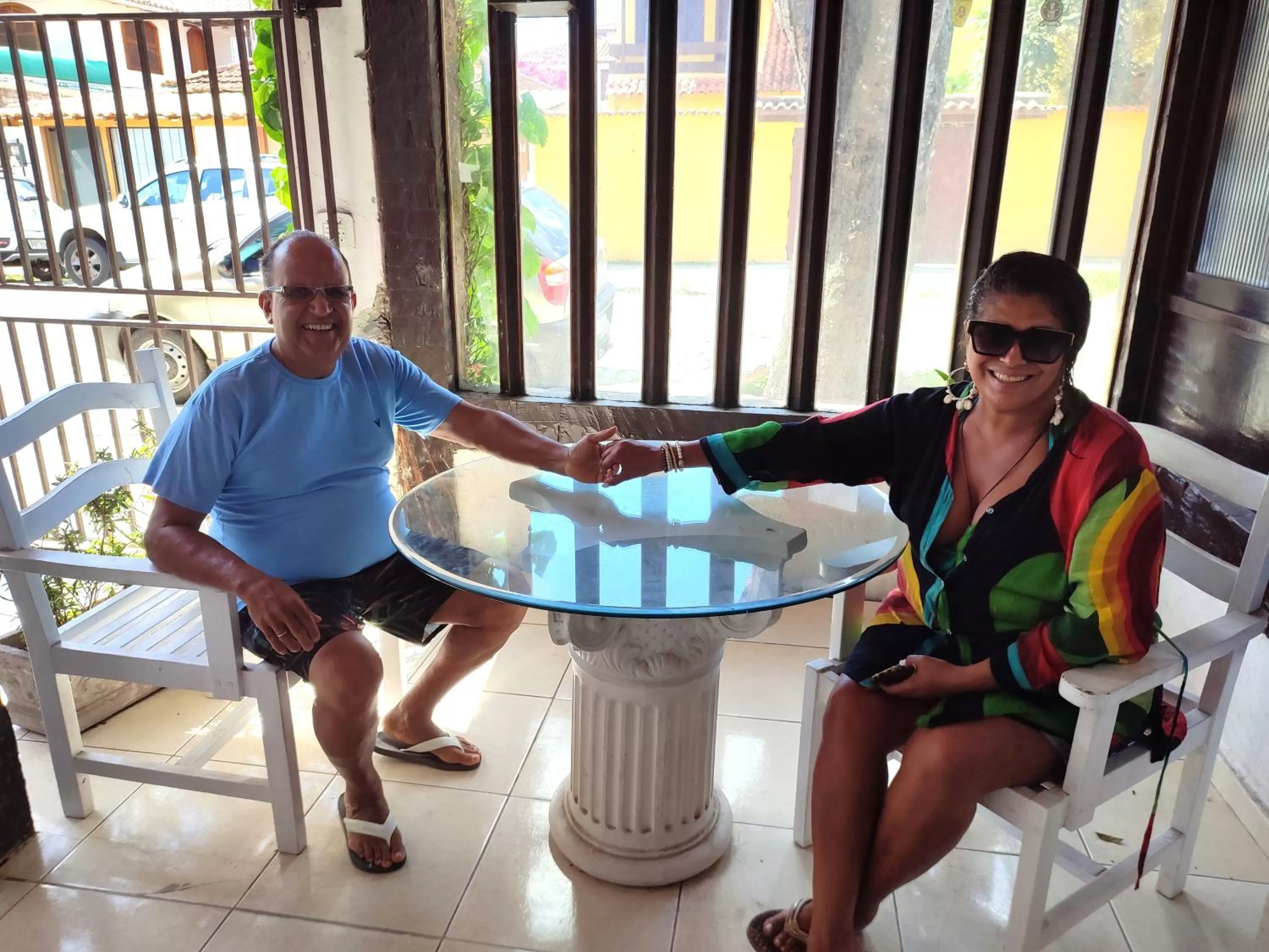 Guests in Pousada L'étage