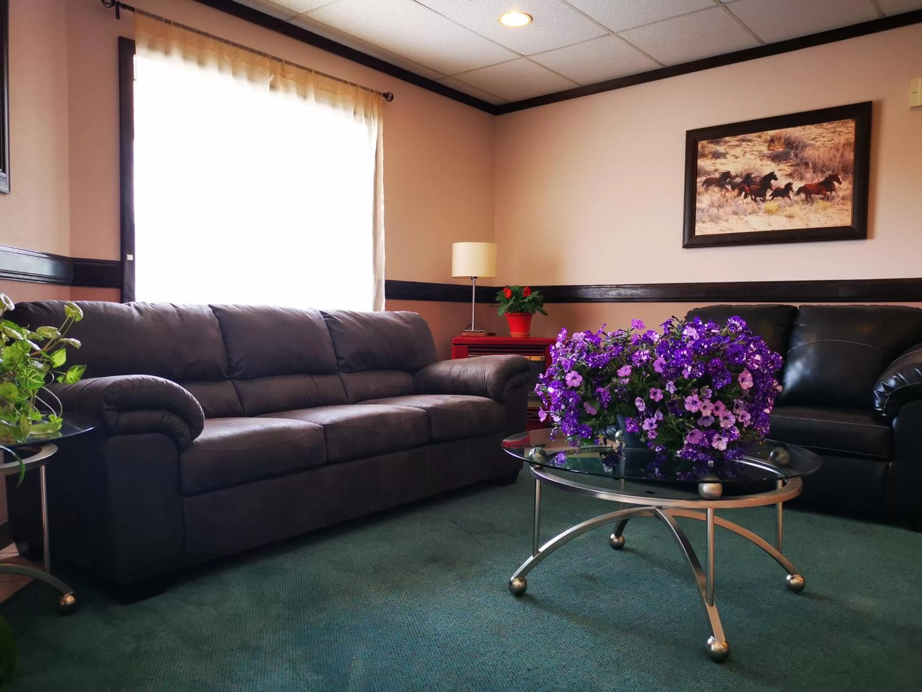 Lobby or reception in MountainView Hotel Merritt