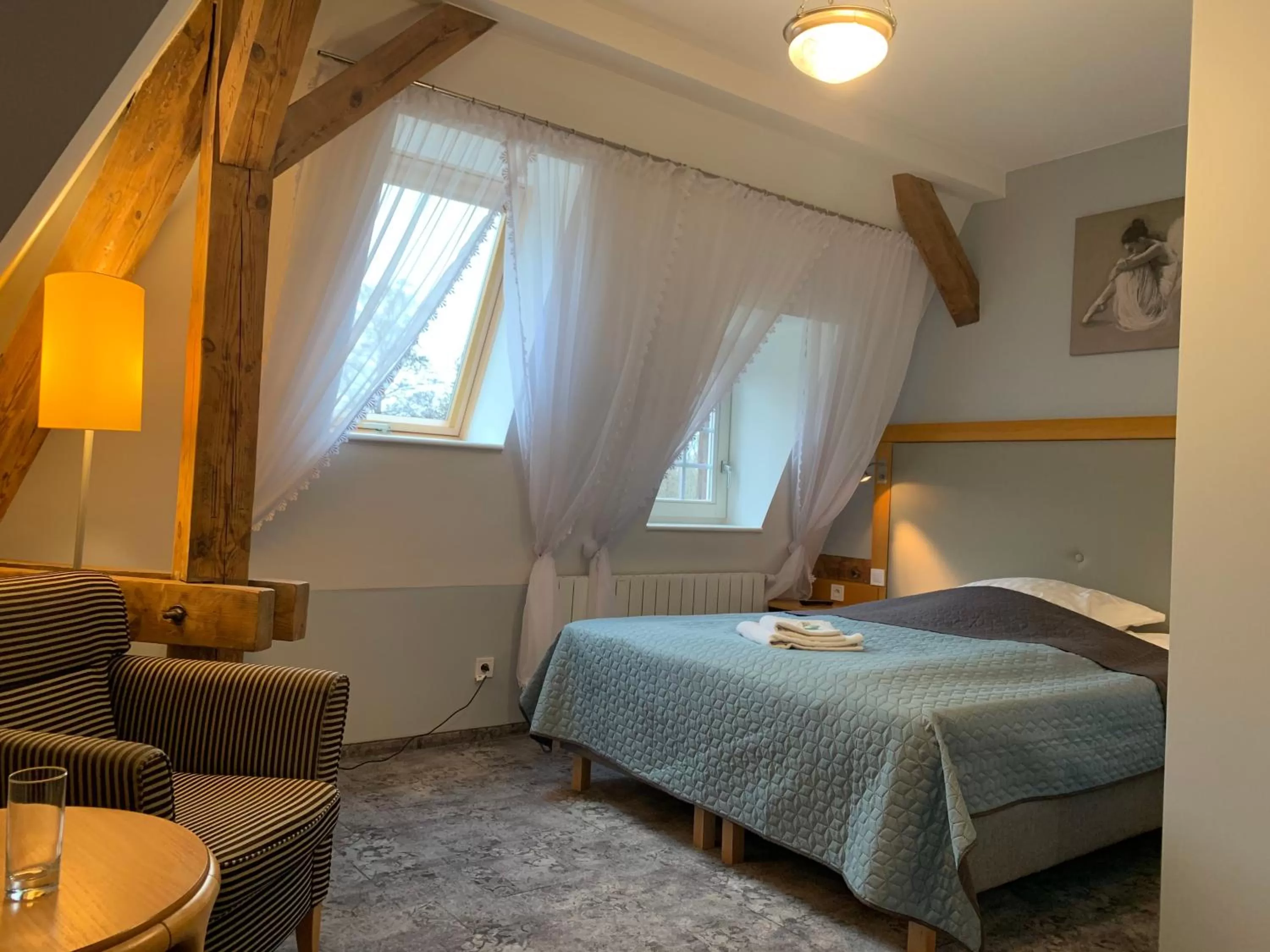 Bed in Hotel Willa Starosty