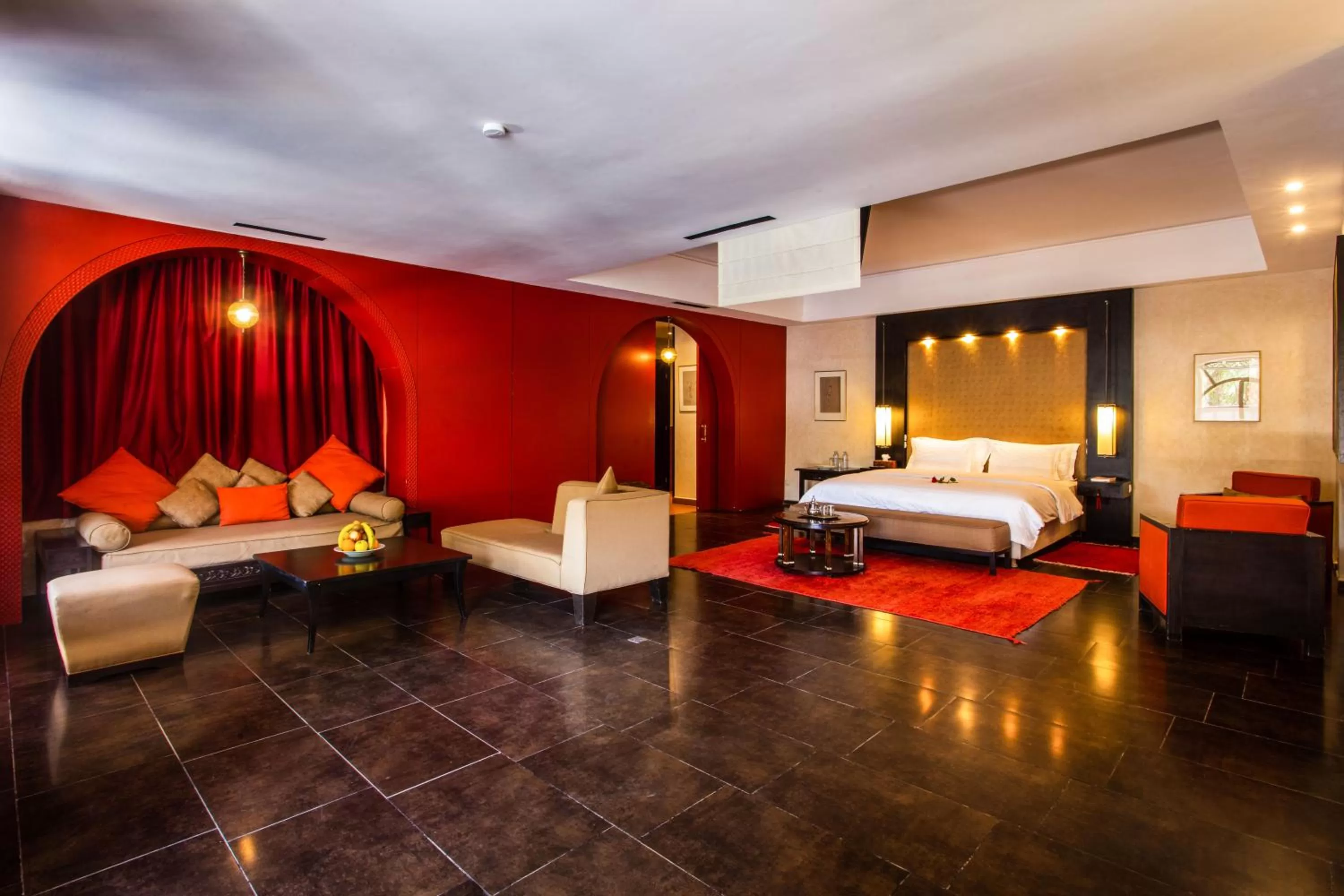 Bedroom, Bed in Palais Mirage d'Atlas, Suites de Luxe & Spa