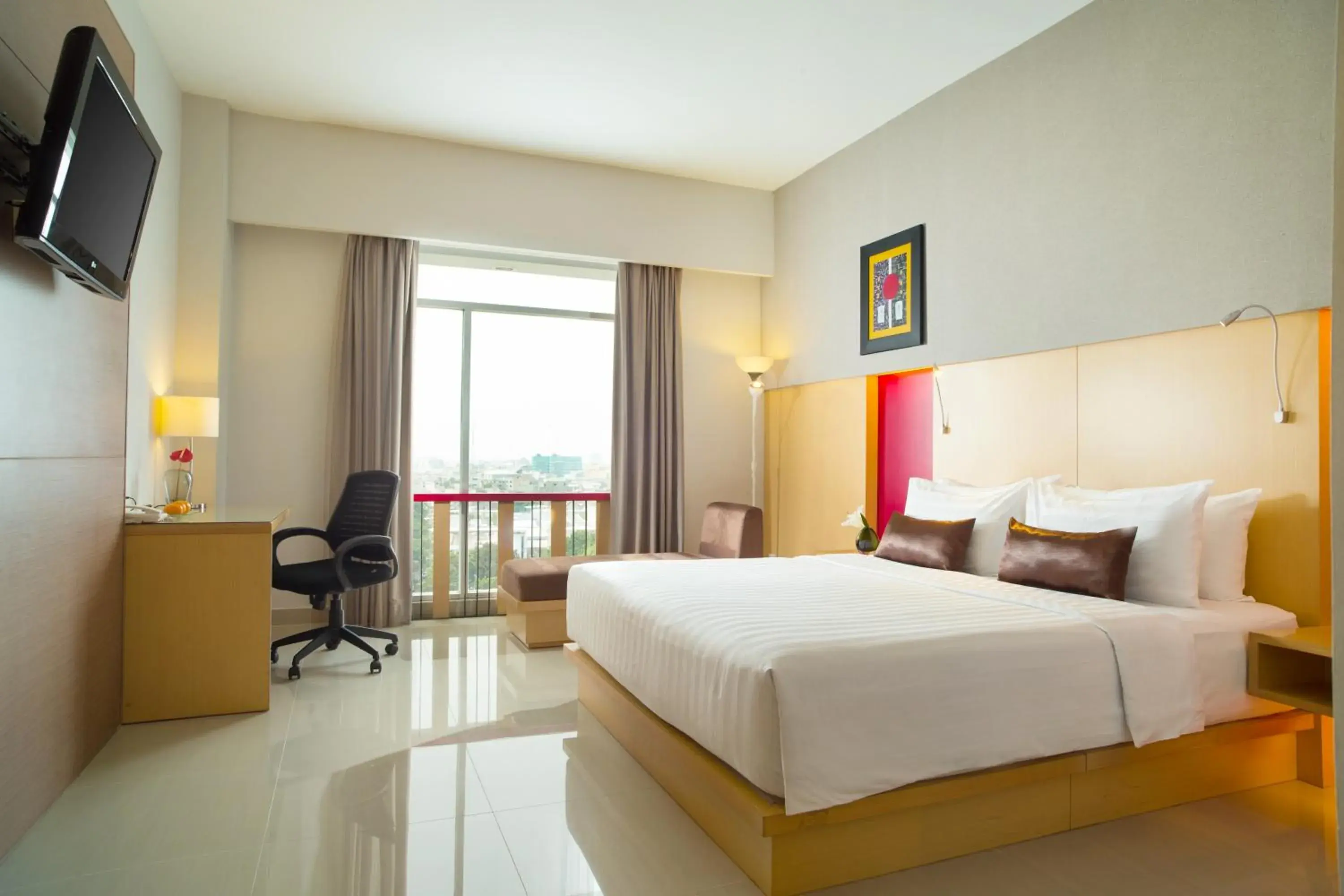 Premier Queen Room in Santika Premiere Dyandra Hotel & Convention - Medan Premier Queen Room in Santika Premiere Dyandra Hotel & Convention - Medan