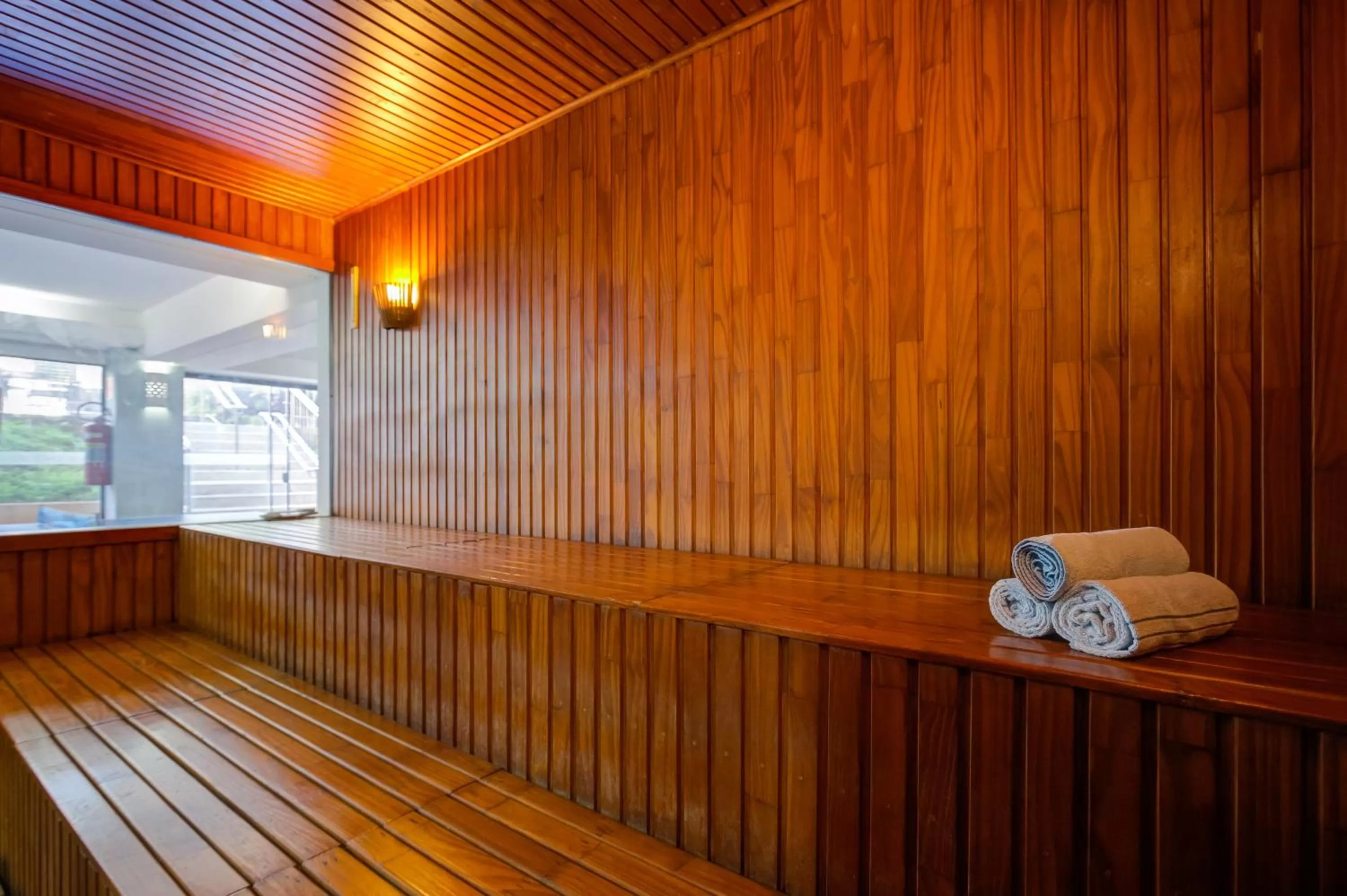 Sauna in Viale Cataratas Hotel & Eventos