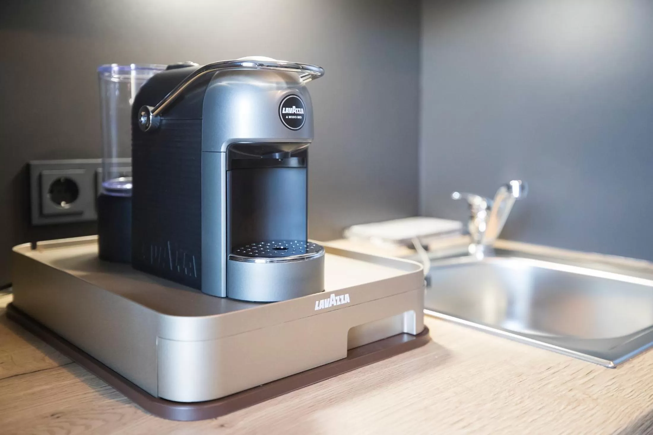 Coffee/tea facilities in Hotel dasPaul