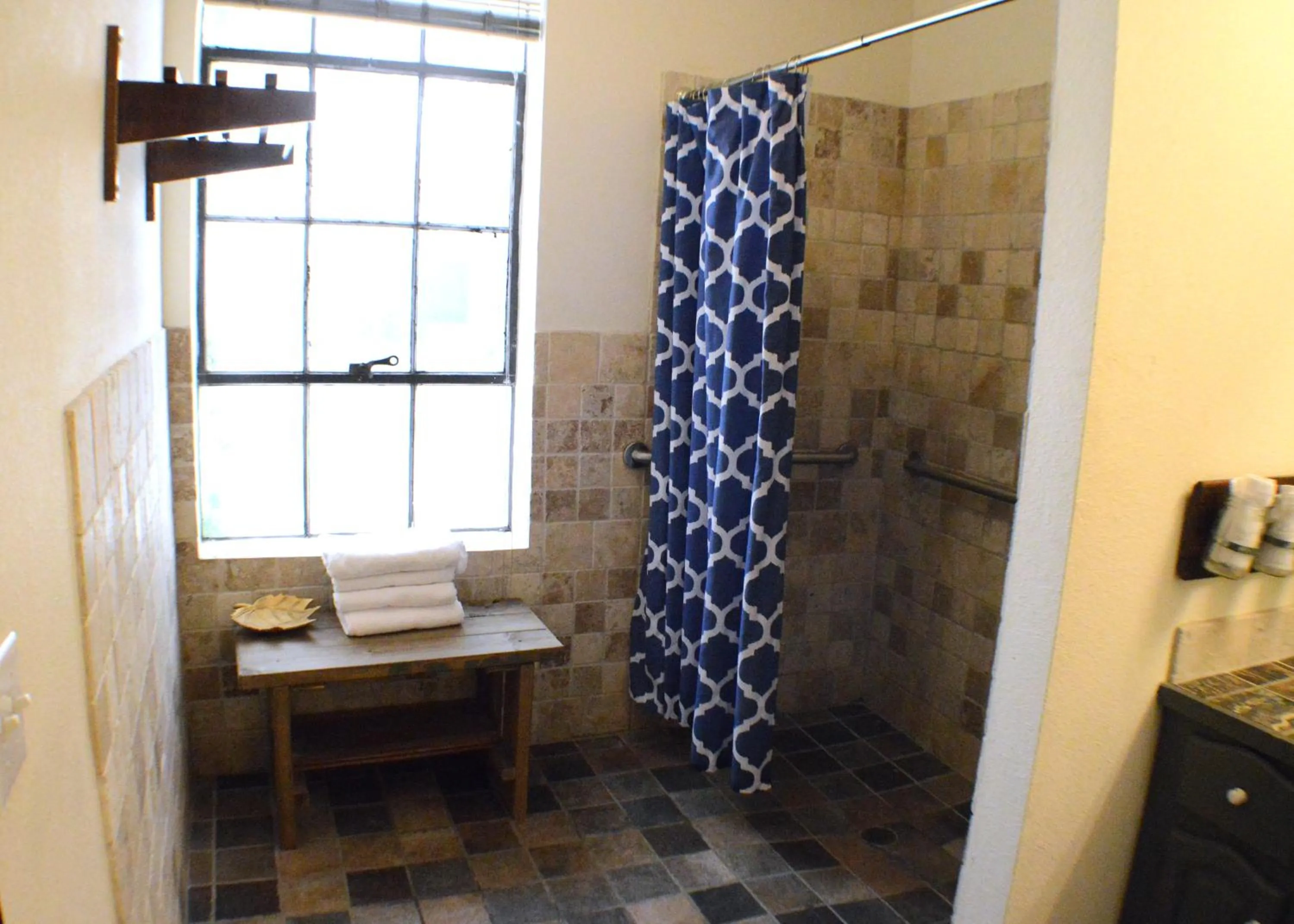 Bathroom in Firehouse Hostel