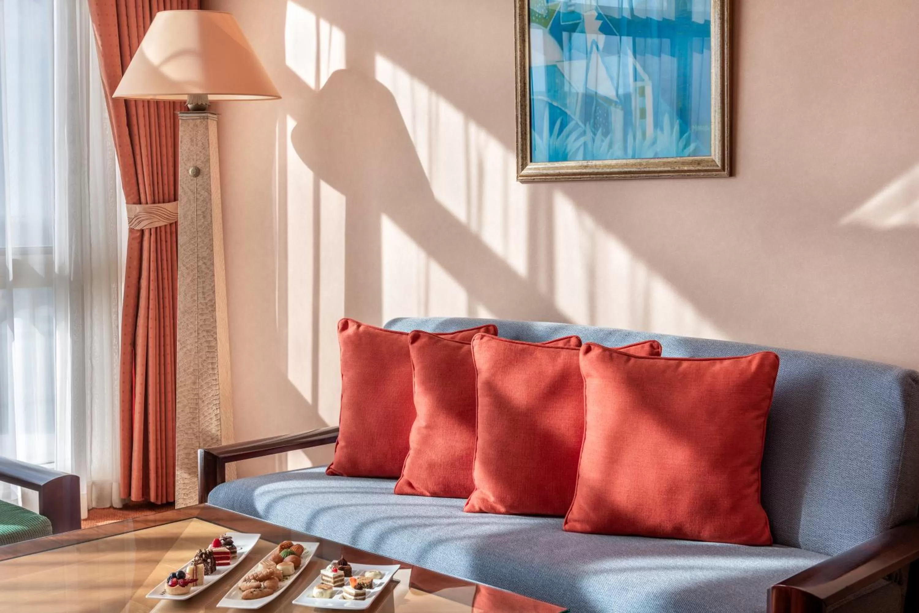 Seating area in Al Raha Beach Resort & Spa