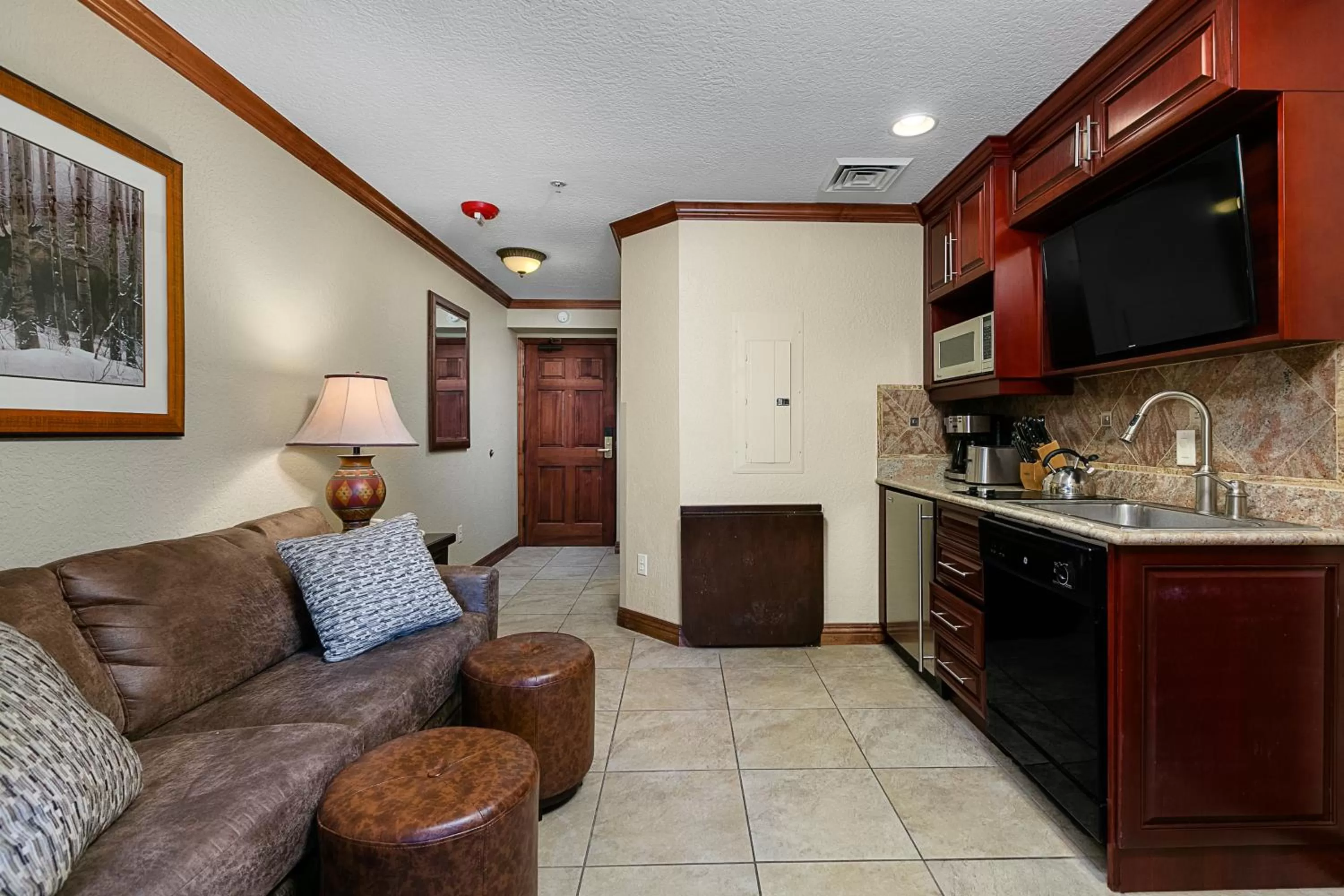 Kitchen/Kitchenette in Condos at Canyons Resort by White Pines