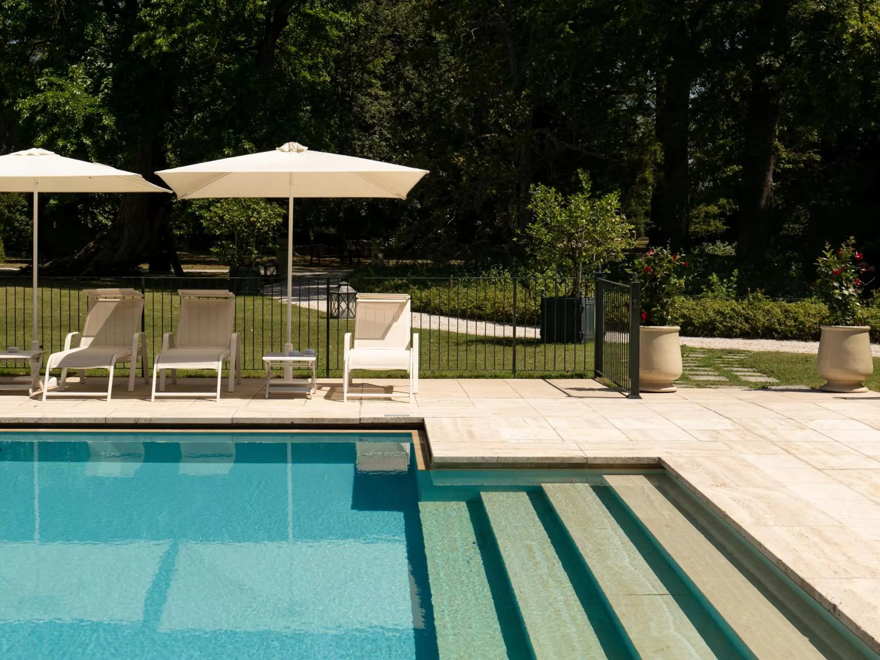 Pool view in Villa Abbondanzi Resort