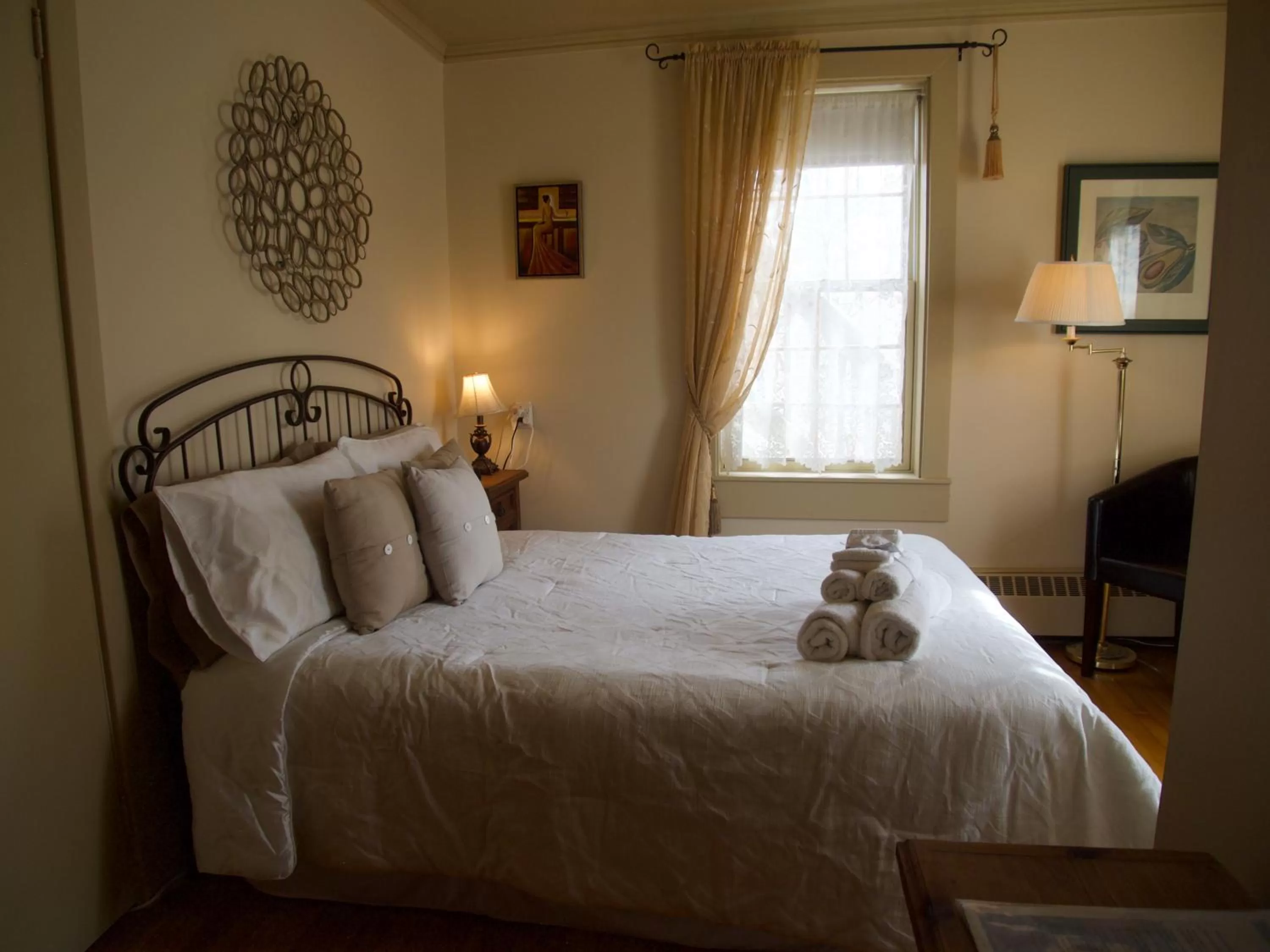 Bed in Au Manoir de la rue Merry