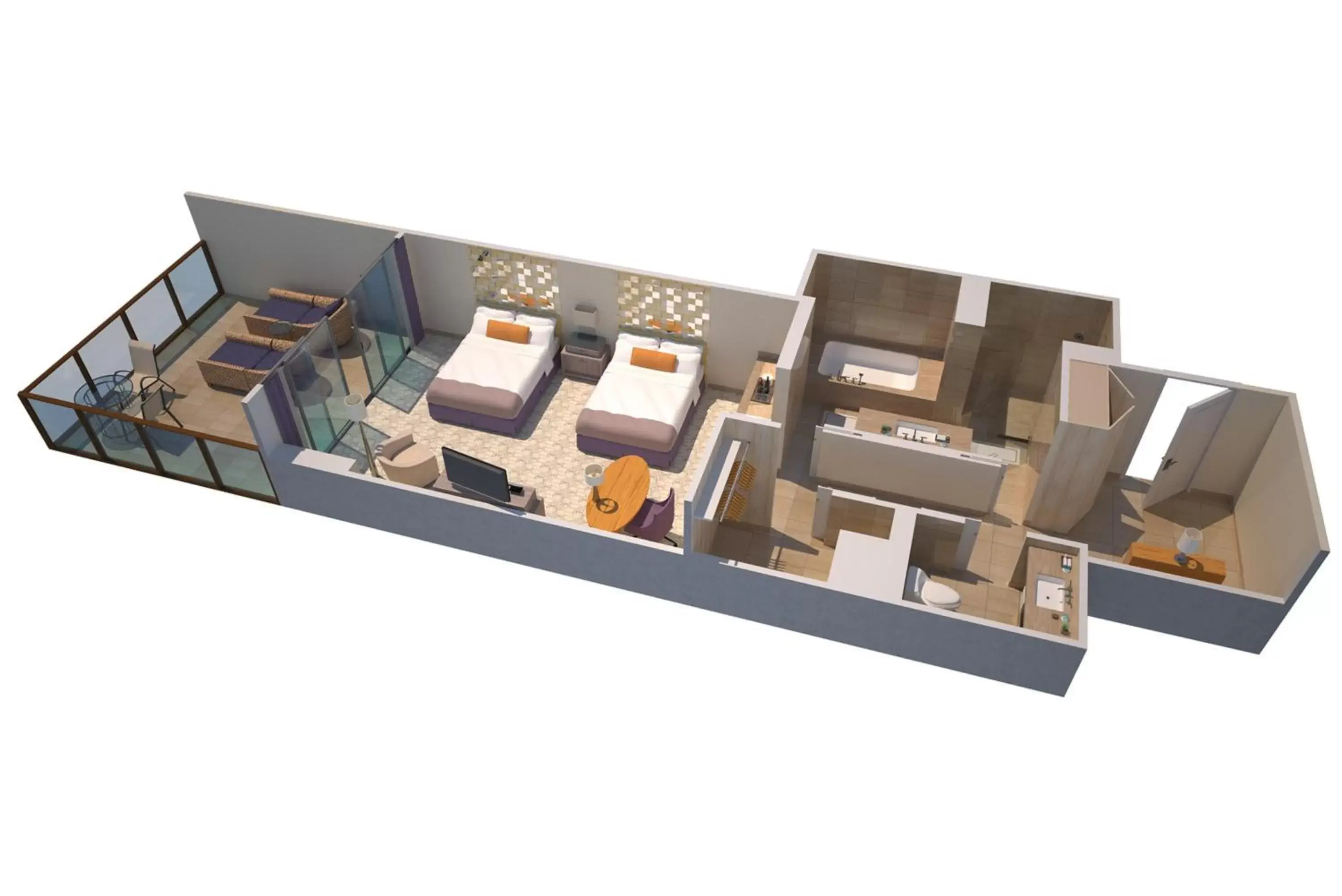 Grand Luxe Queen Beds, Guest room, 2 Queen, Oceanfront in The St. Regis Bal Harbour Resort Grand Luxe Queen Beds, Guest room, 2 Queen, Oceanfront in The St. Regis Bal Harbour Resort