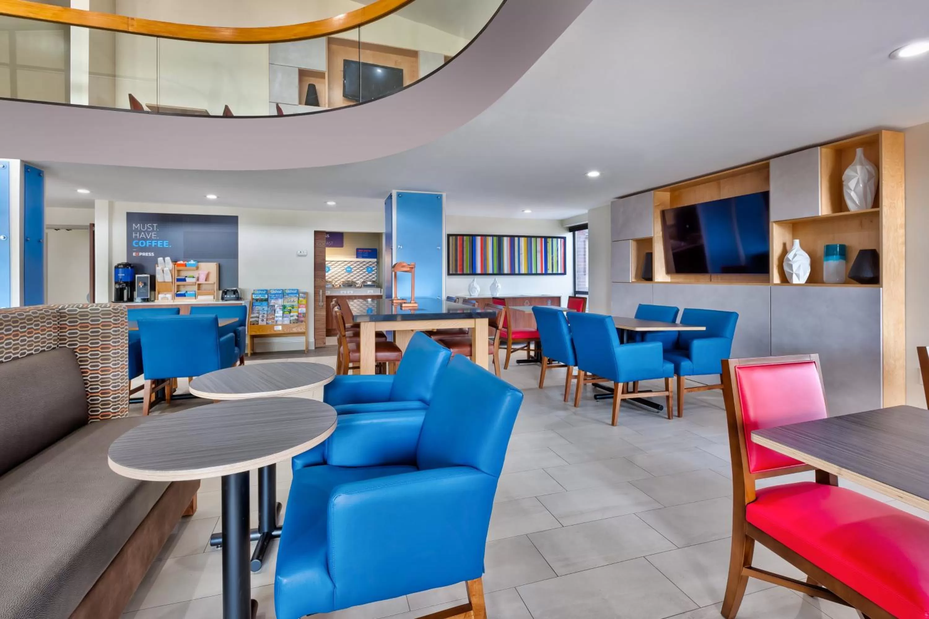 Breakfast in Holiday Inn Express Detroit-Warren/General Motors Technology Center by IHG