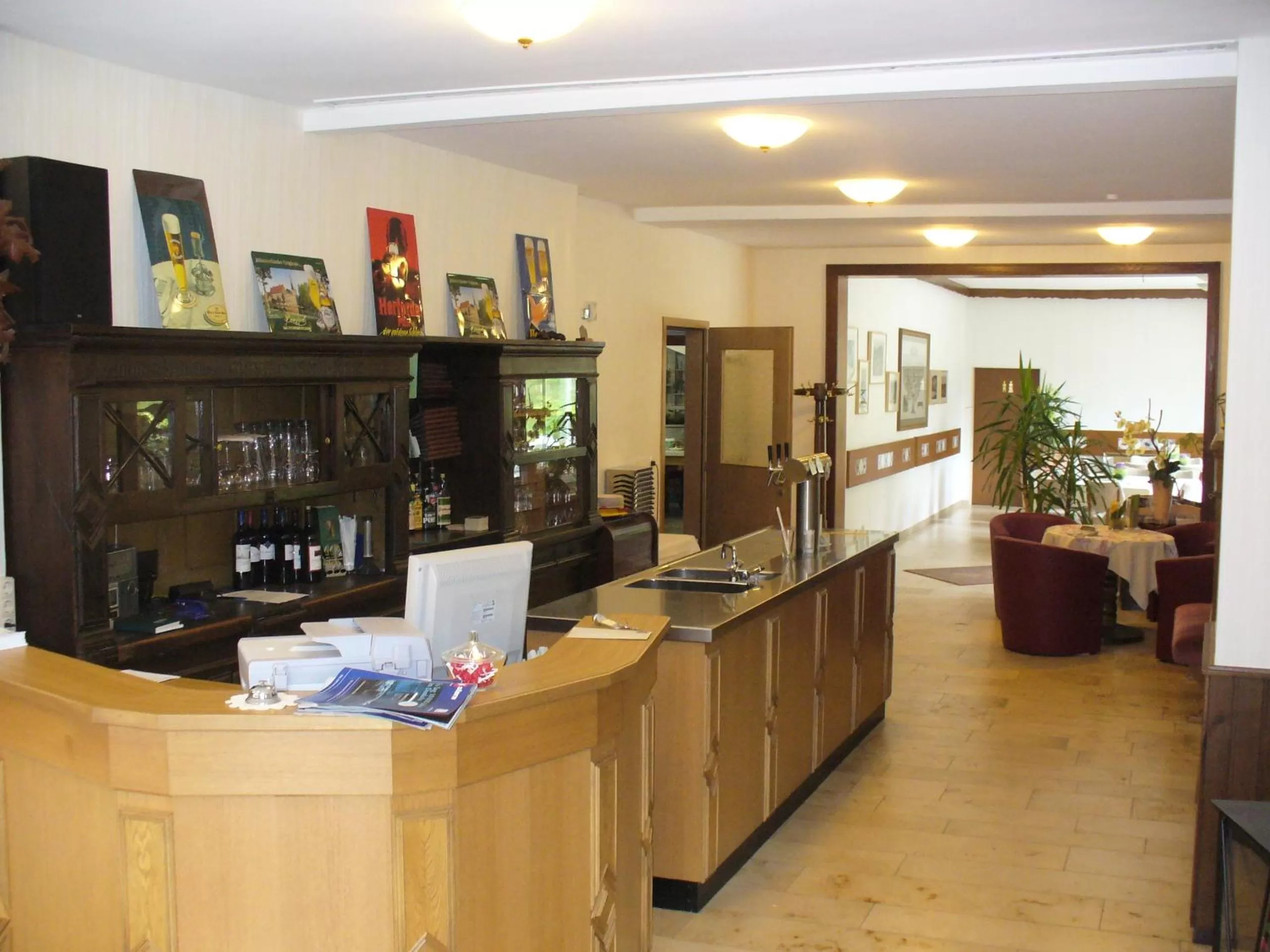 Lobby or reception in Hotel Herrenrest