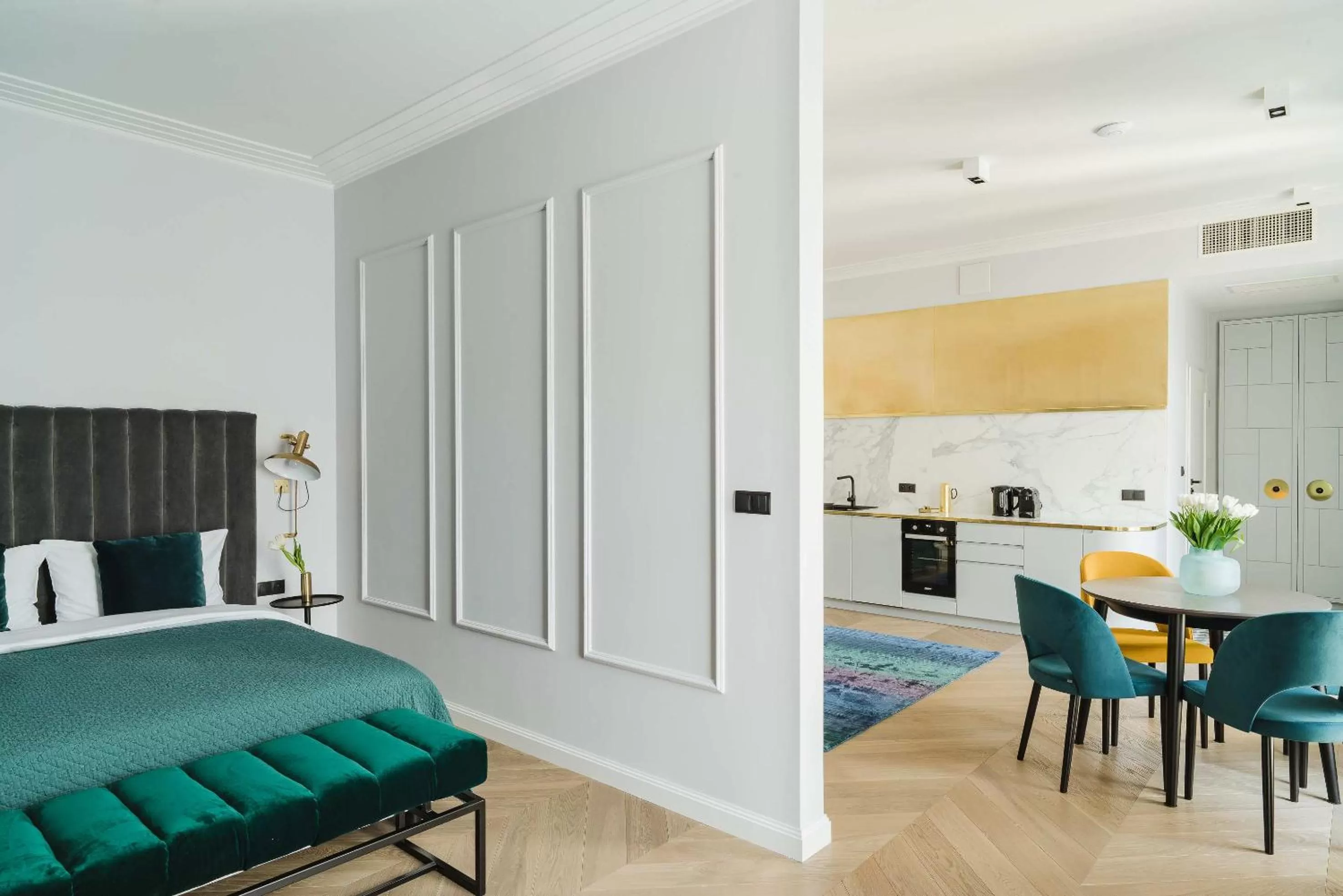 Living room in No.4 Residence