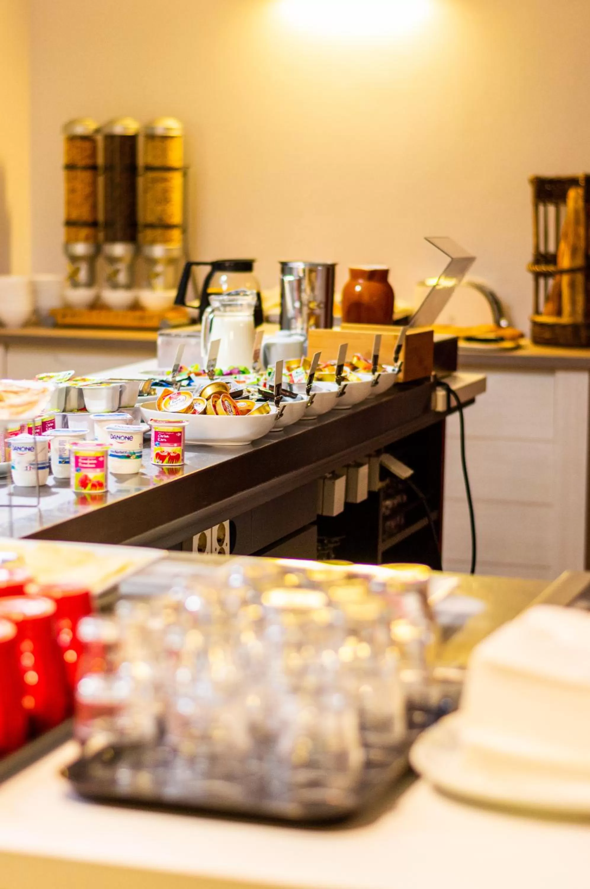 Buffet breakfast in initial by balladins La Roche-sur-Yon