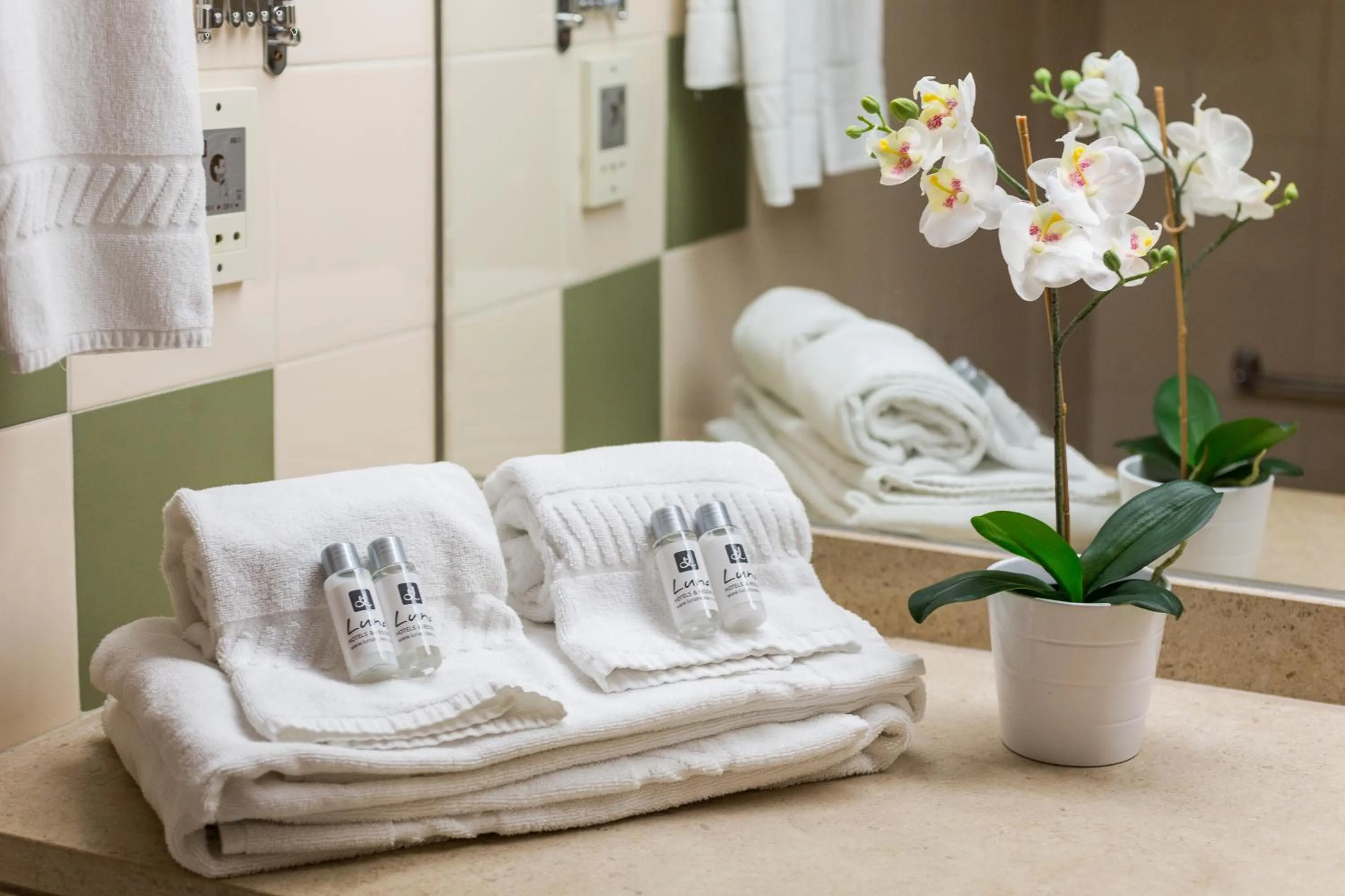 Toilet in Luna Hotel da Oura