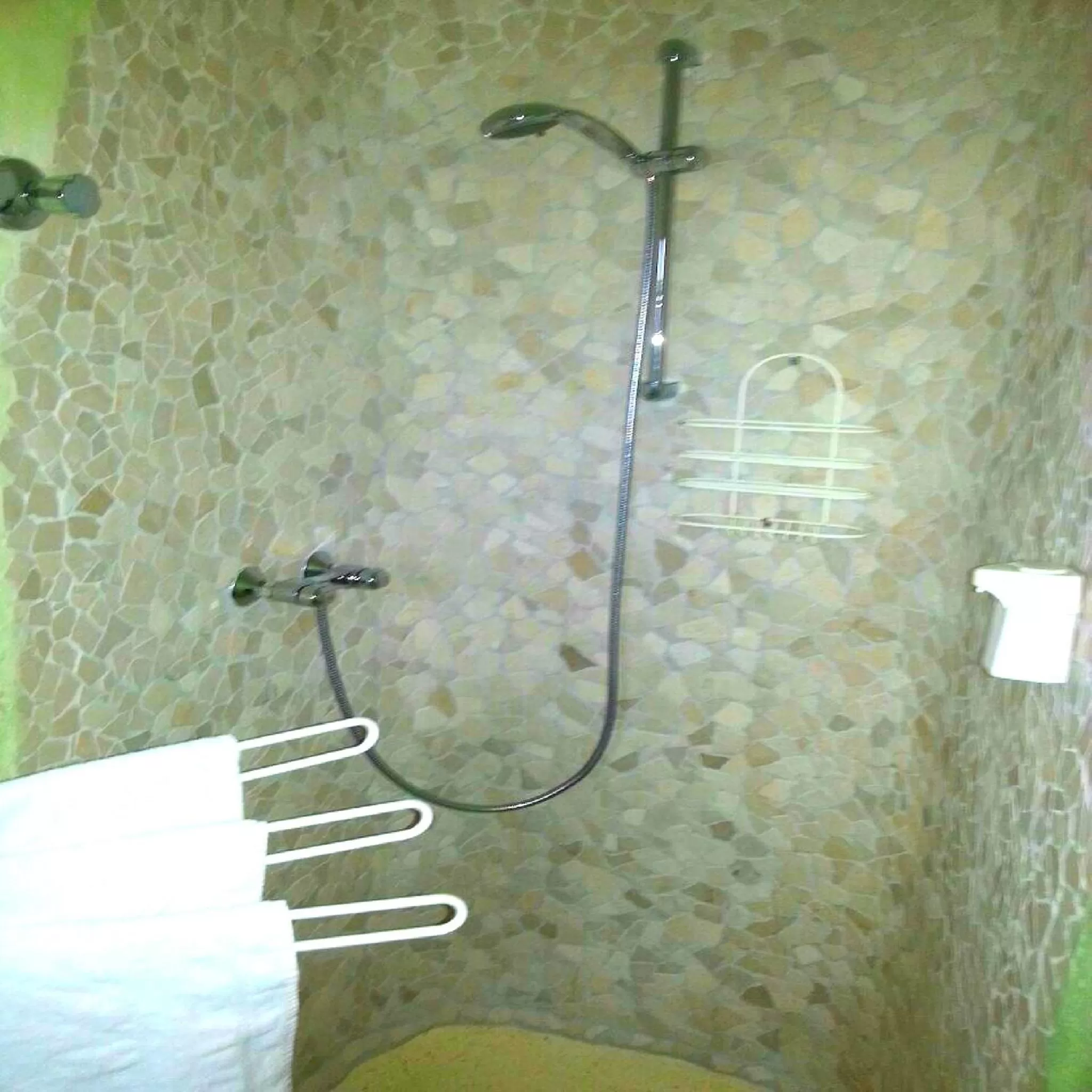 Shower in Hotel Georg