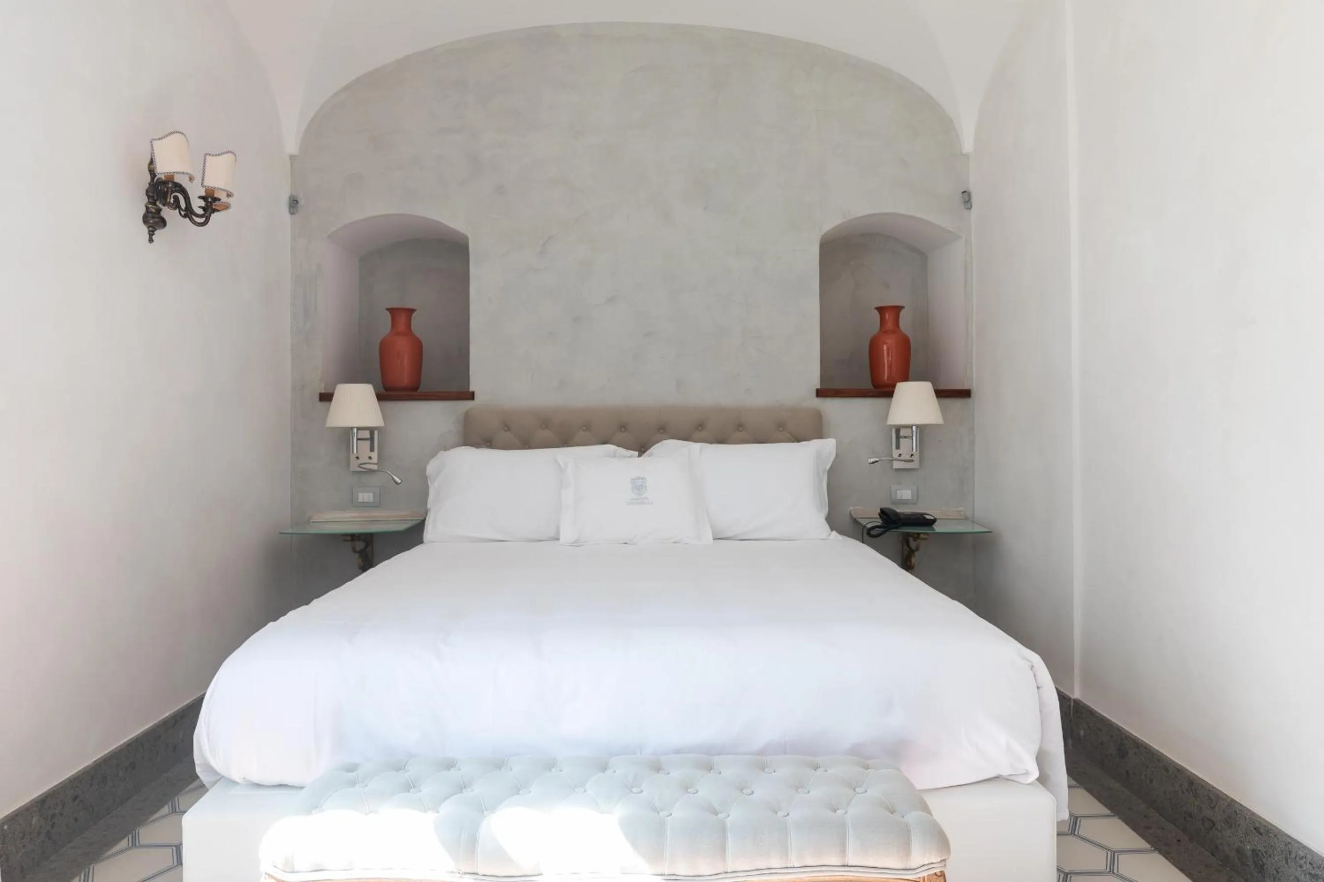 Bed in Grand Hotel Cocumella