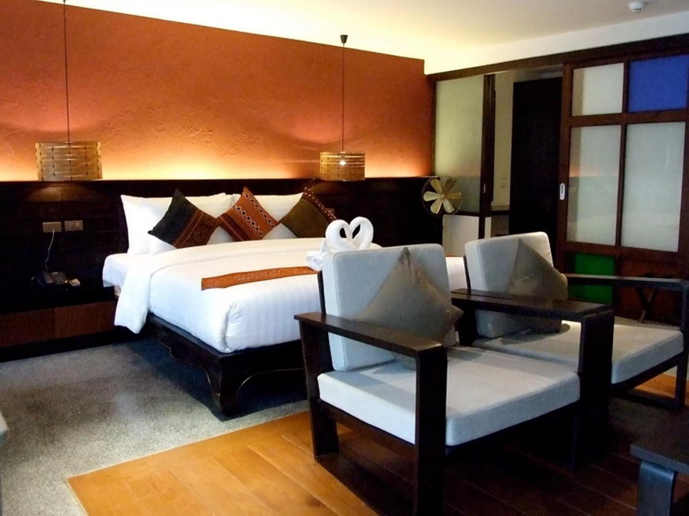 Bed in De Lanna Hotel