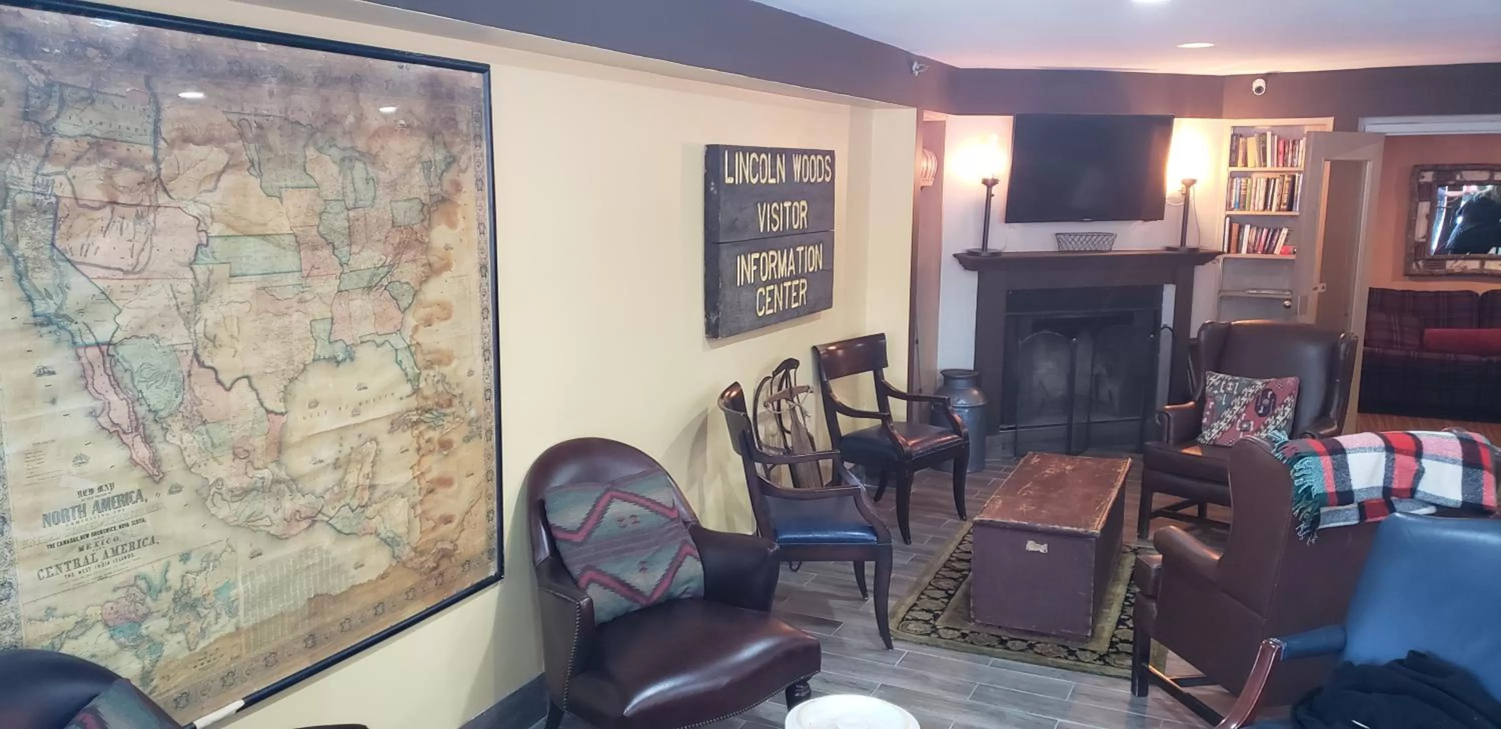 Off site in The Common Man Inn, Spa & Lodge