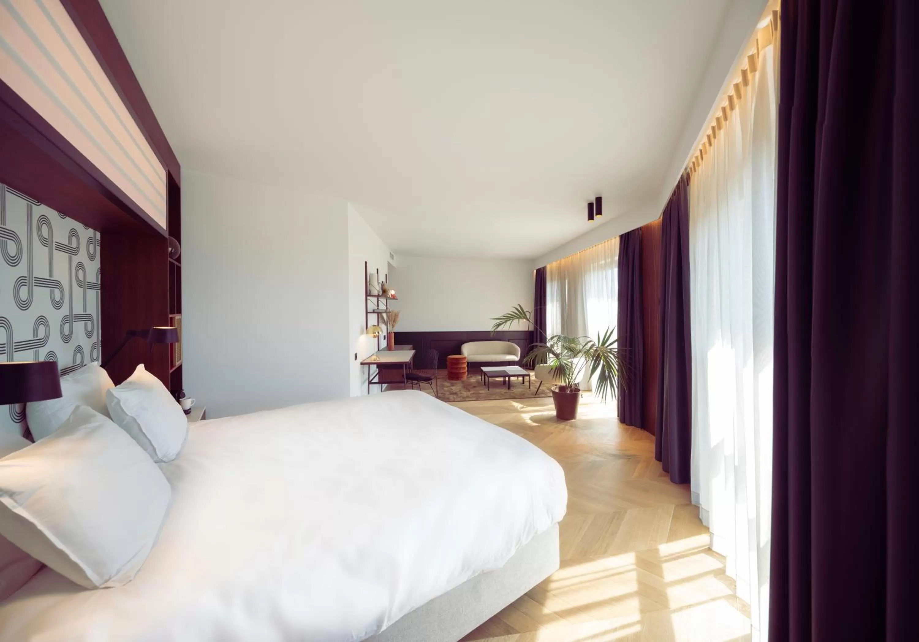 Bed in Yalo Urban Boutique Hotel Gent