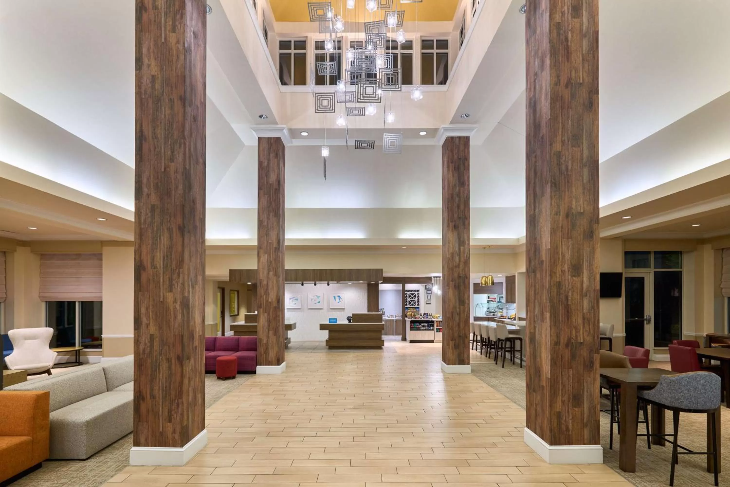 Lobby or reception in Hilton Garden Inn Hershey