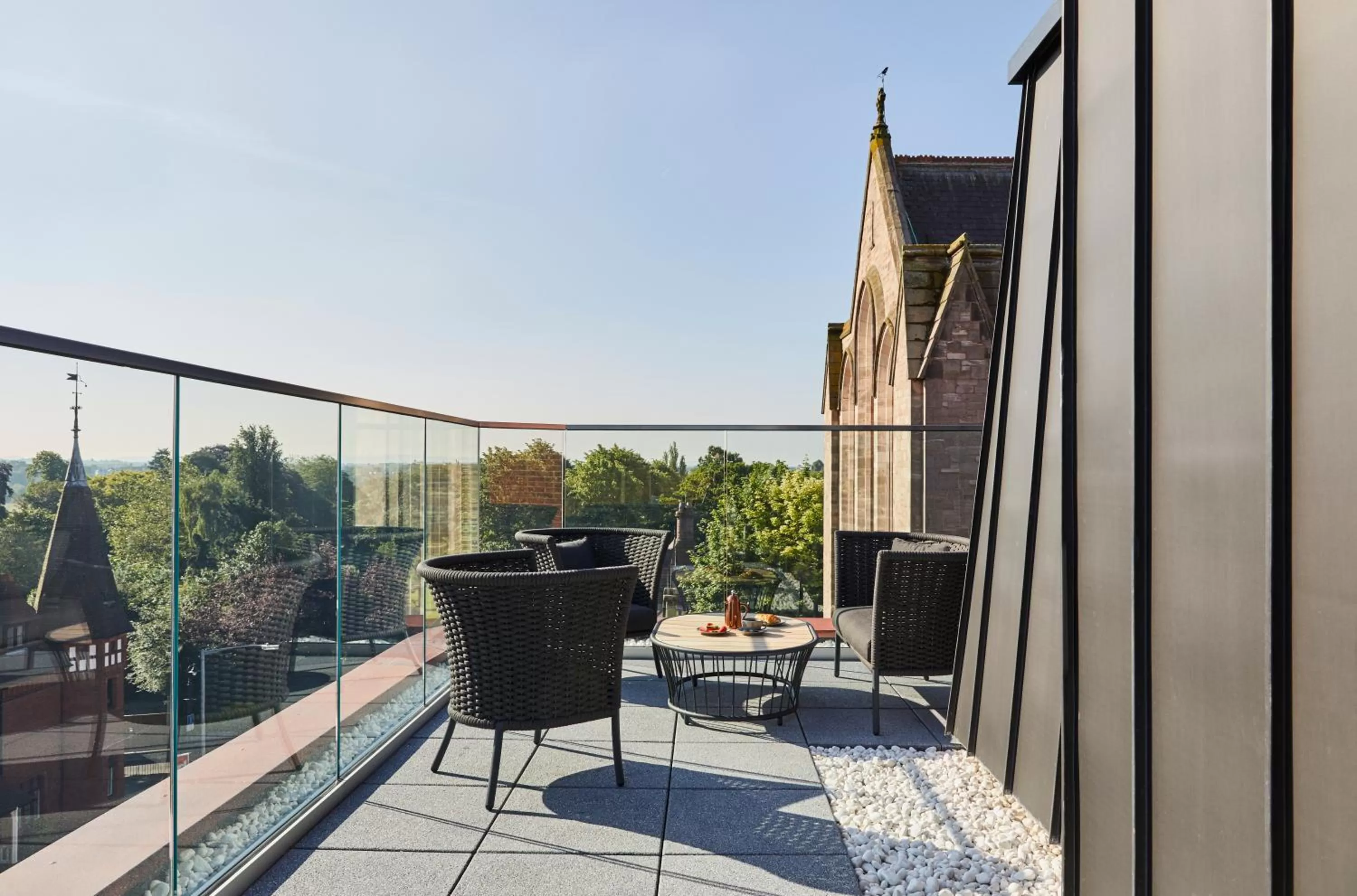 Balcony/Terrace in Hotel Indigo - Chester by IHG