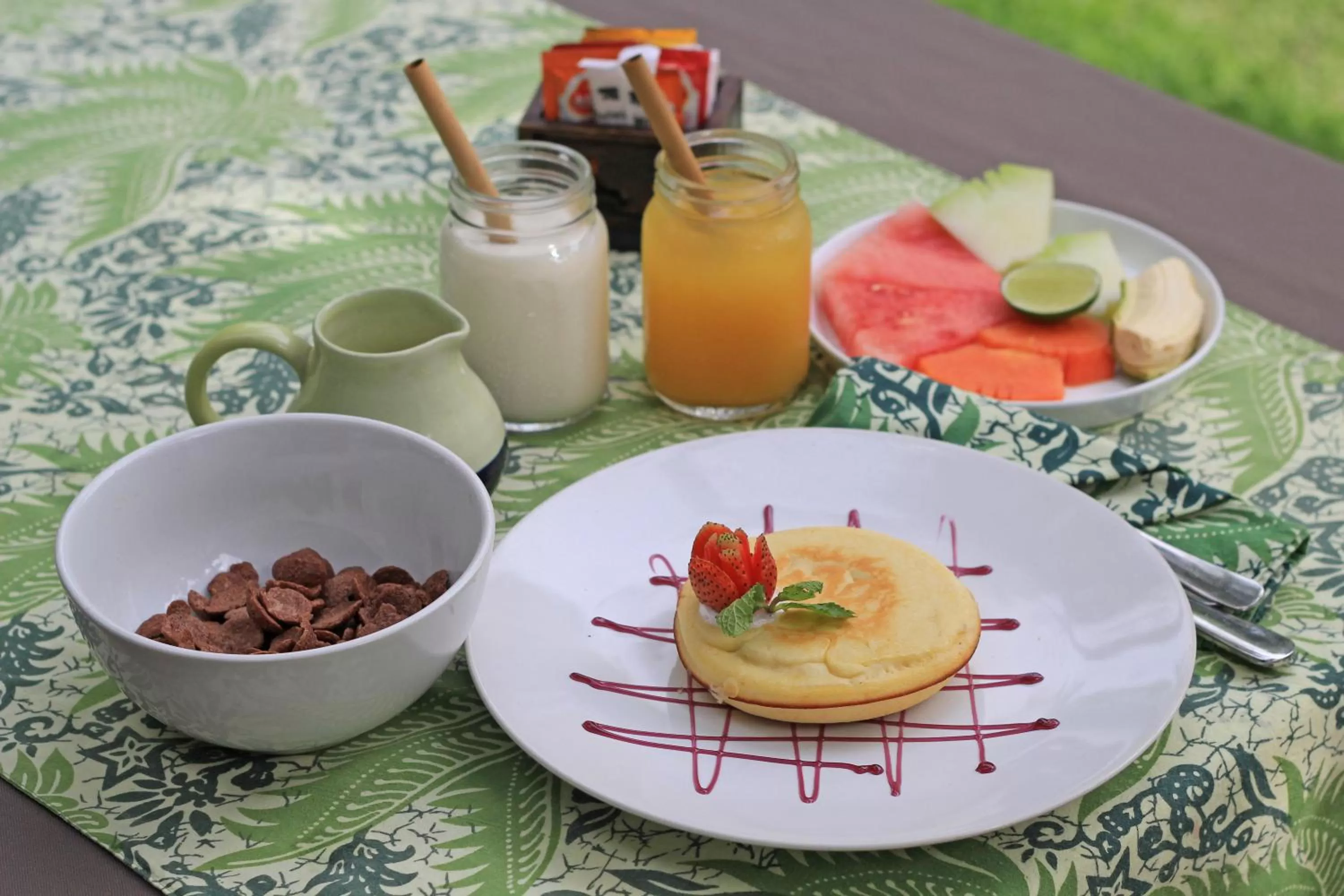 Food in KajaNe Mua at Ubud Bali