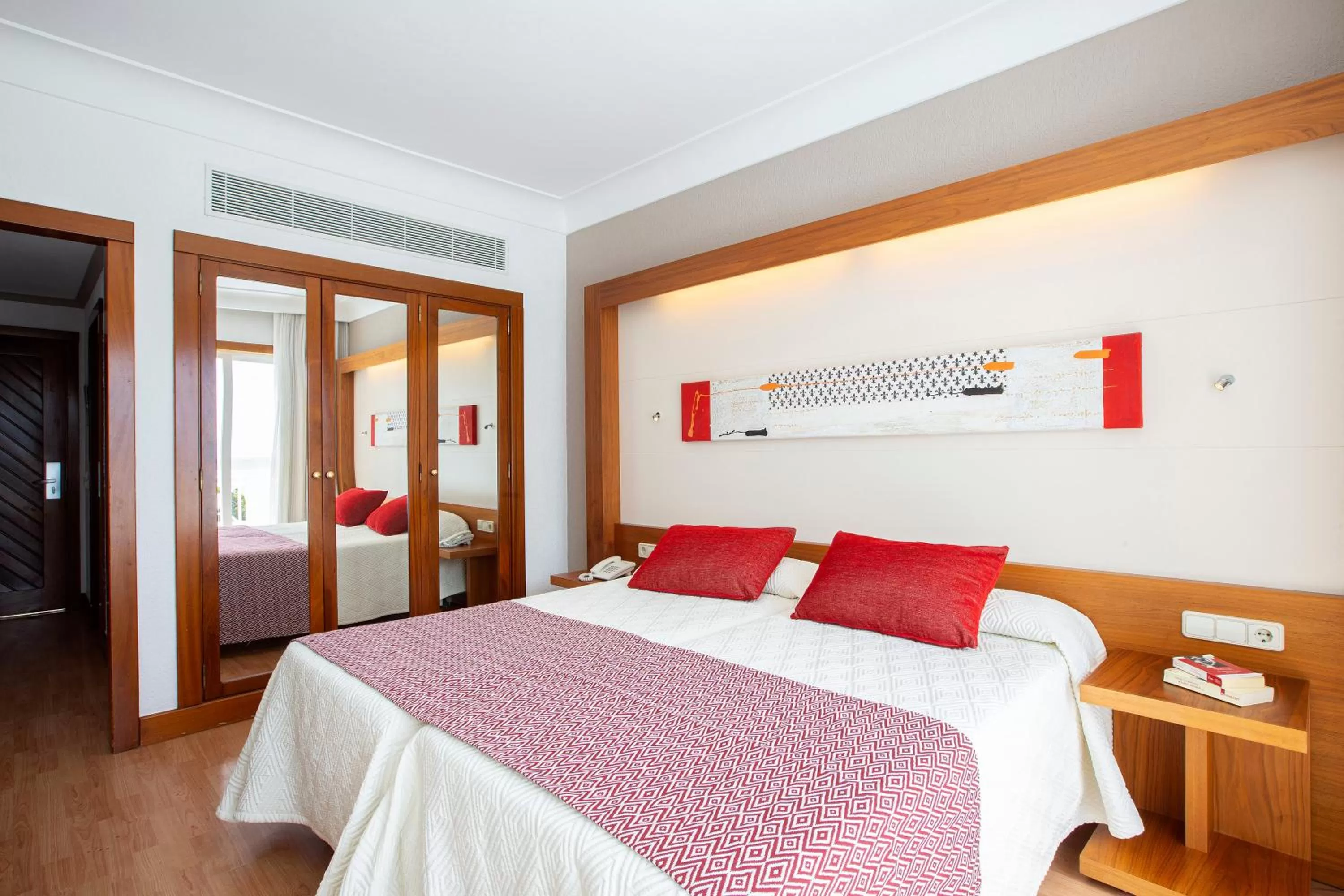 Bed in Hipotels La Geria