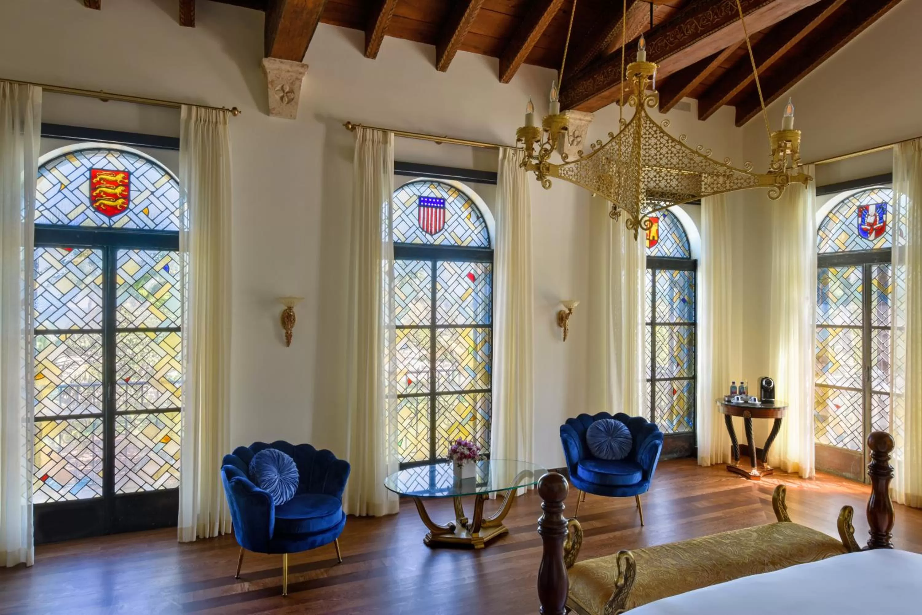 View (from property/room), Bed in The Villa Casa Casuarina