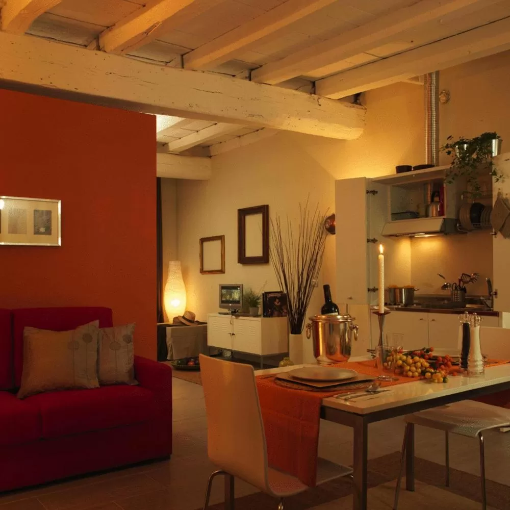 Seating area in Agorà Residenza