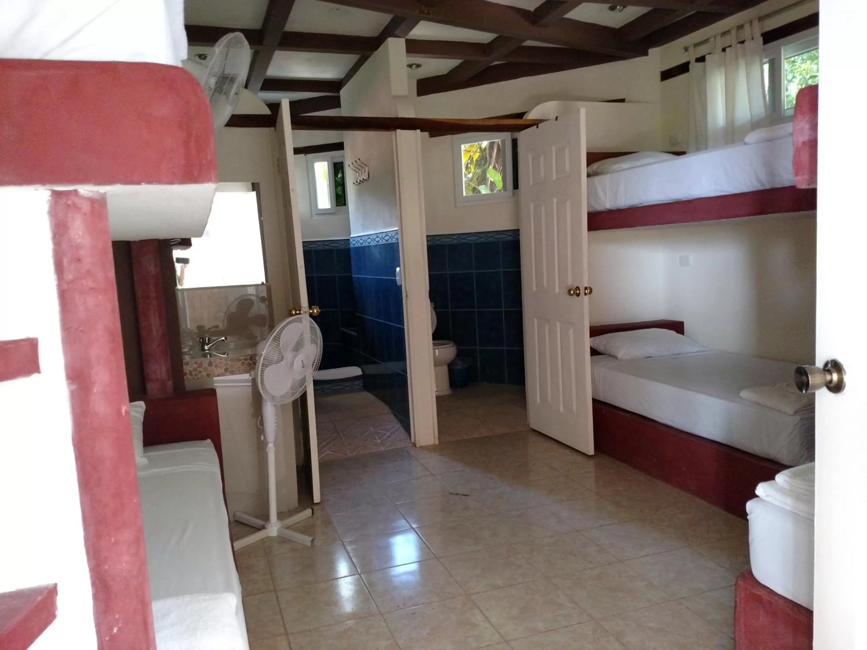 bunk bed in Zapote Tree Inn