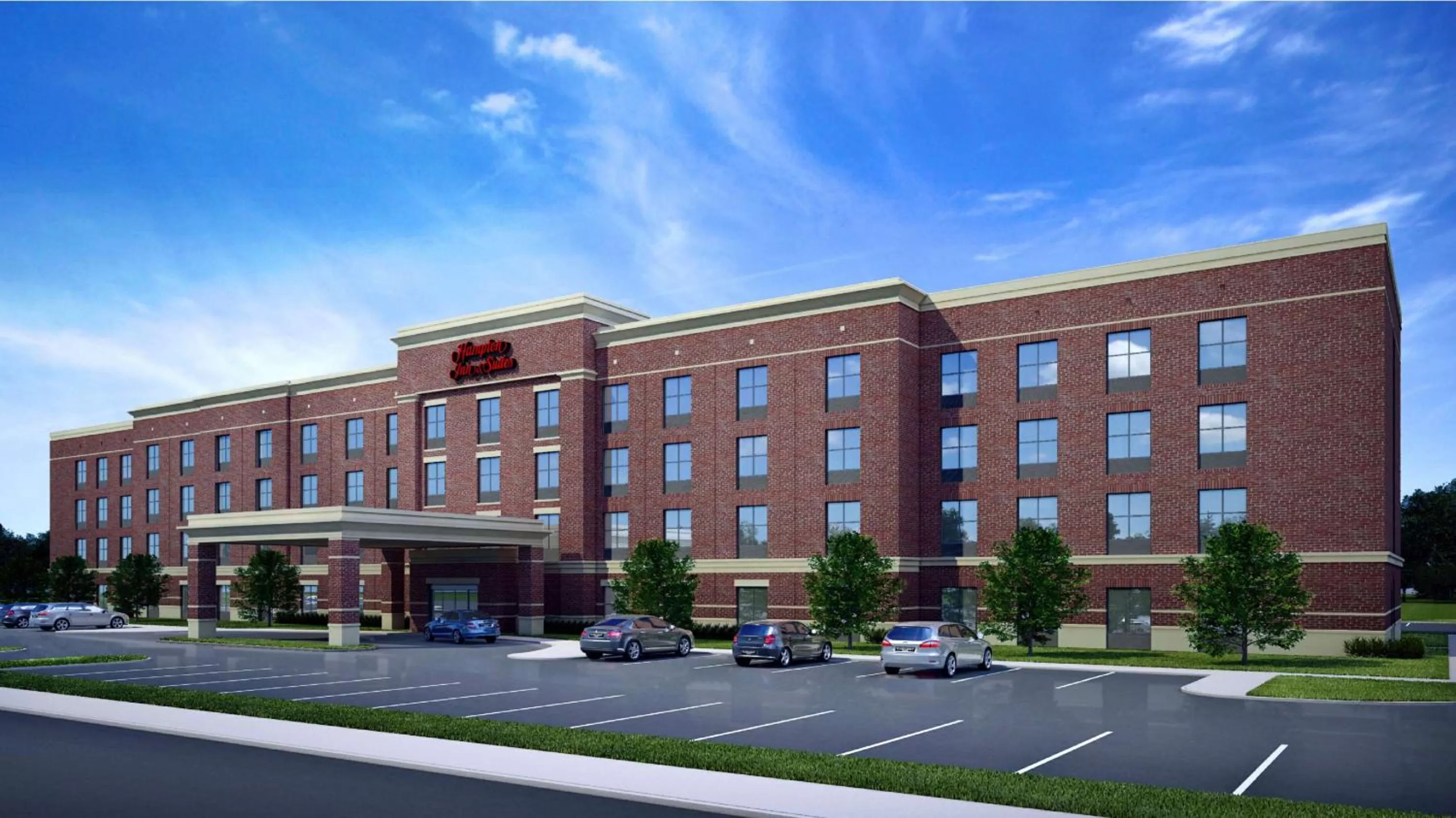 Property building in Hampton Inn & Suites New Albany Columbus