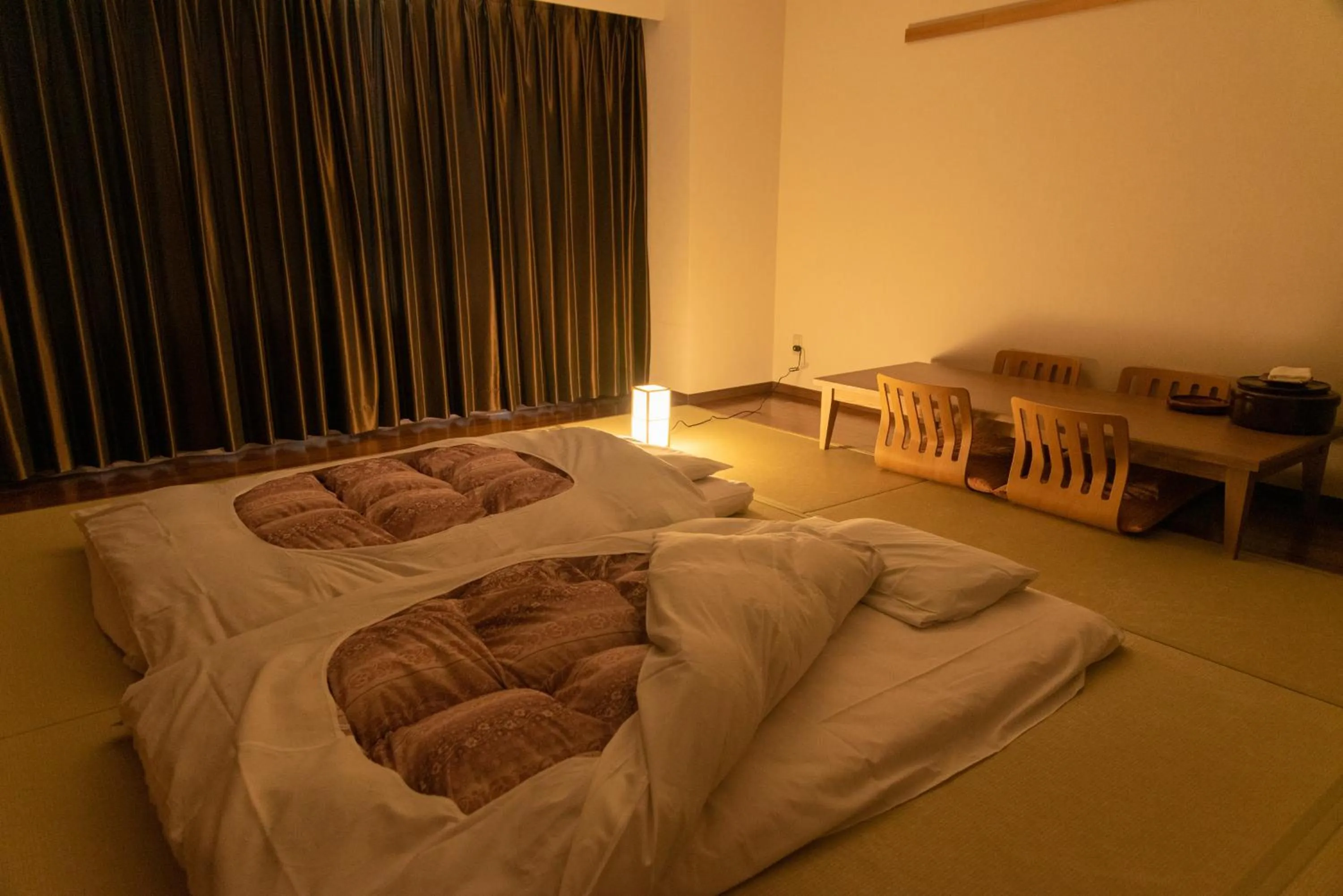 Bed in Yuzawa Toei Hotel