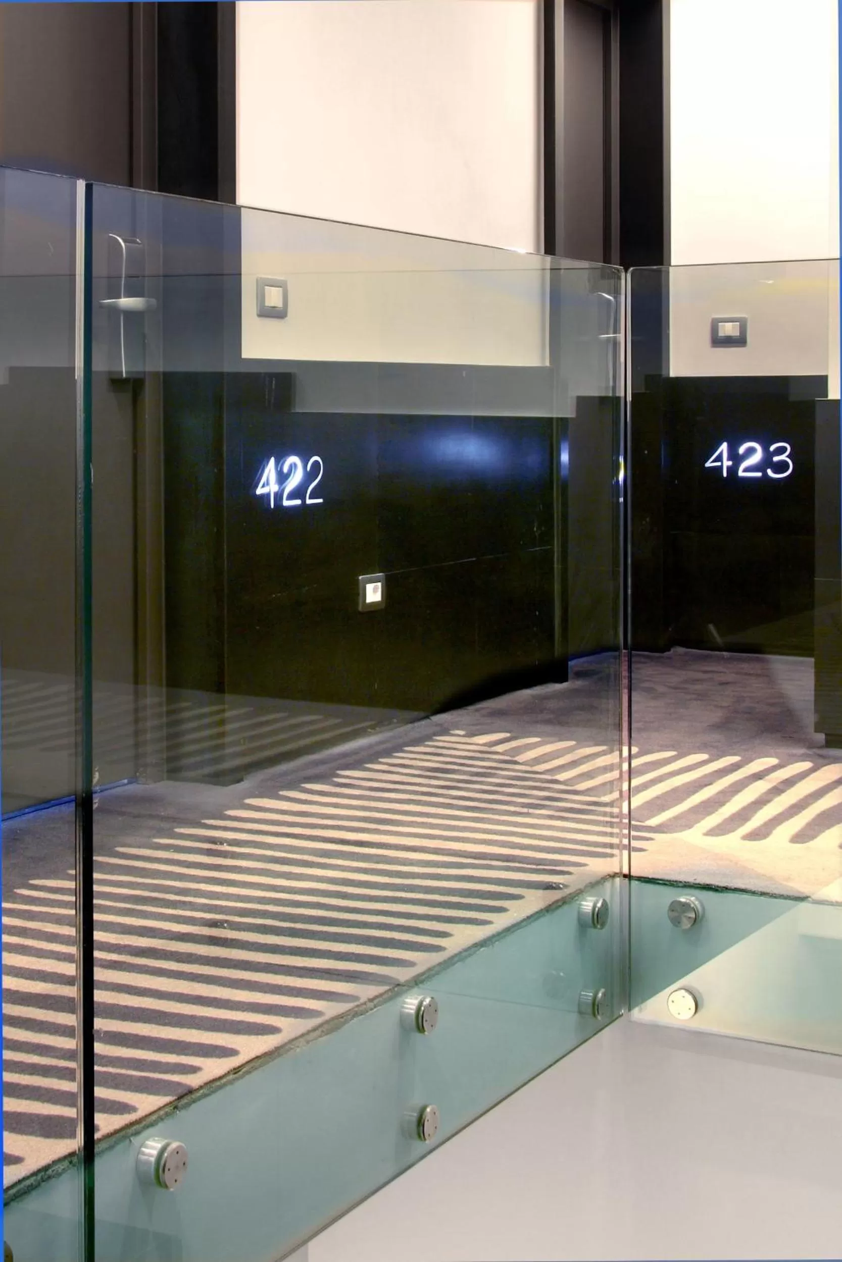 Decorative detail in Hotel Adriano